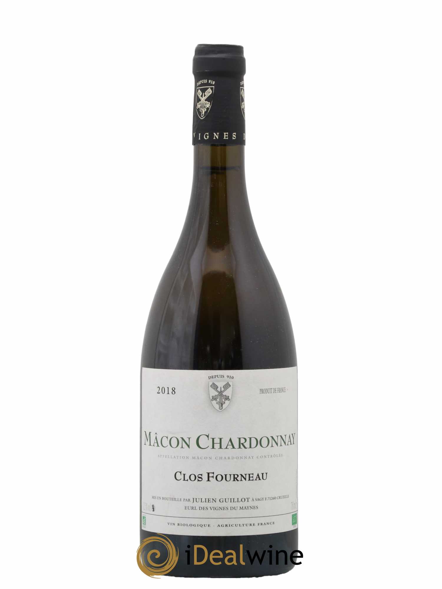 Mâcon Clos Fourneau Clos Des Vignes Du Maynes 2018 - Lot de 1 bouteille - 0