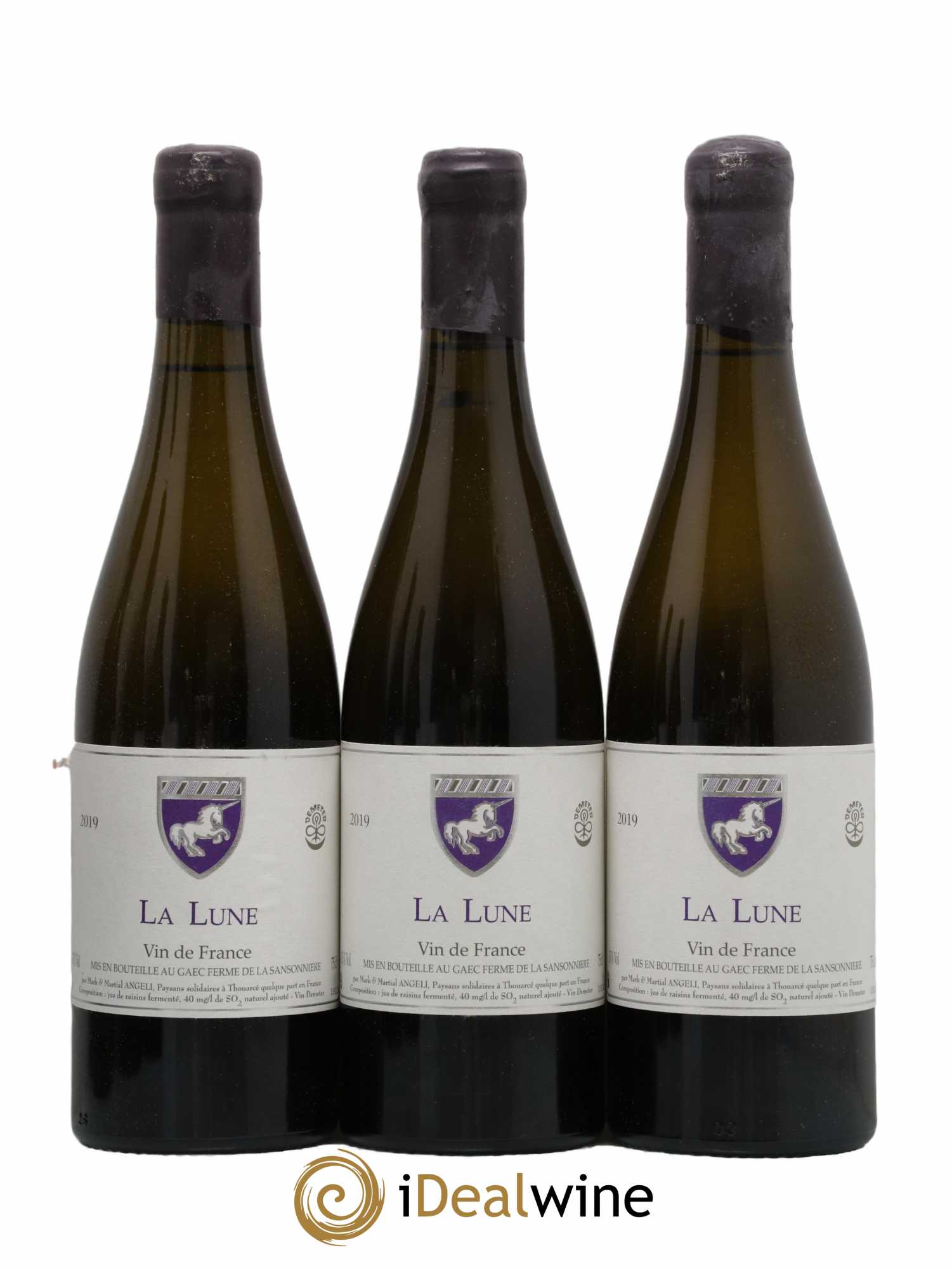 Vin de France La Lune Mark Angeli (Domaine) - Ferme de la Sansonnière 2019 - Lot de 6 bouteilles - 1