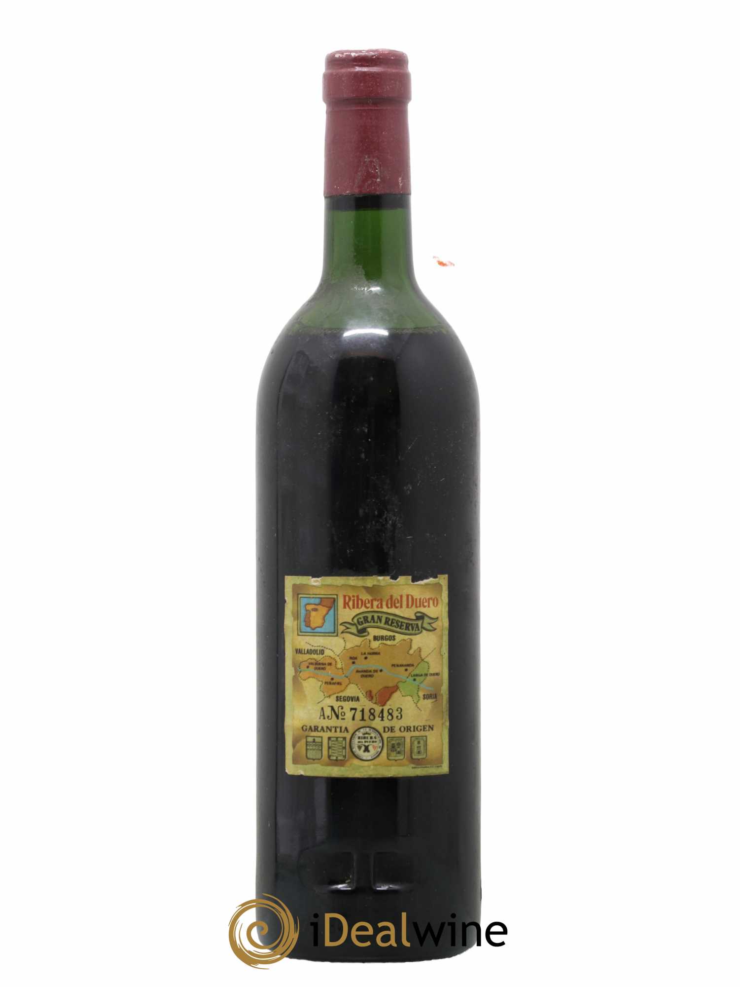 Ribera Del Duero DO Vega Sicilia Unico Famille Alvarez 1962 - Lot de 1 bouteille - 1