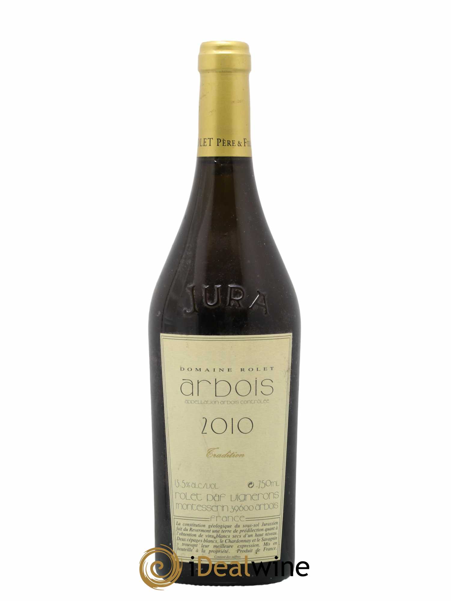 Arbois Tradition Rollet 2010 - Lot de 1 bouteille - 0