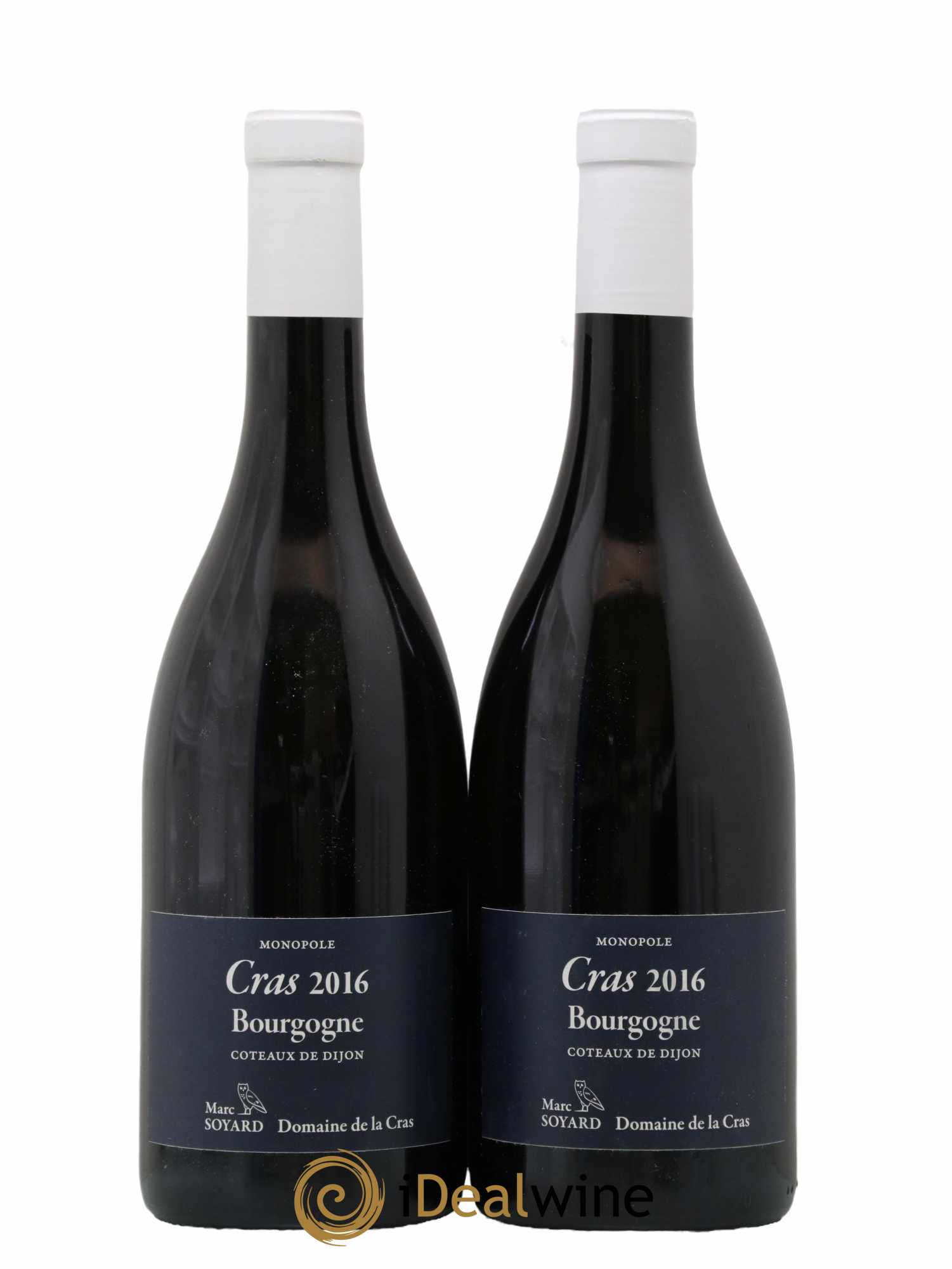 Bourgogne Coteaux De Dijon Cras Domaine De La Cras 2016 - Lot de 2 bouteilles - 0
