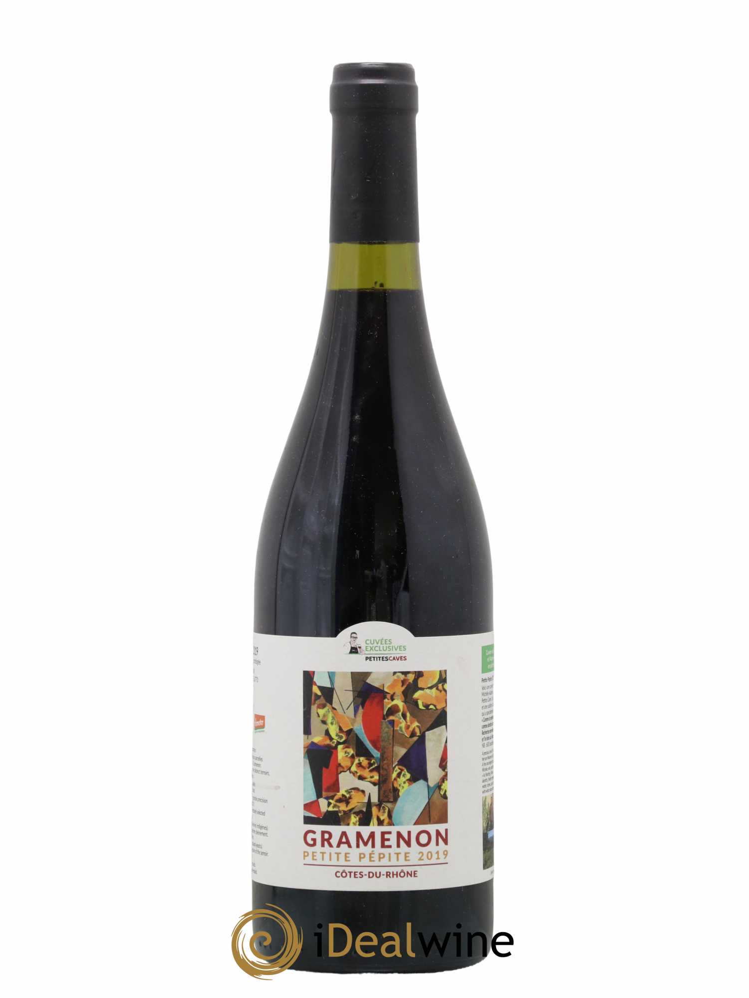 Côtes-du-Rhône Petite Pepite Gramenon 2019 - Lot de 1 bouteille - 0