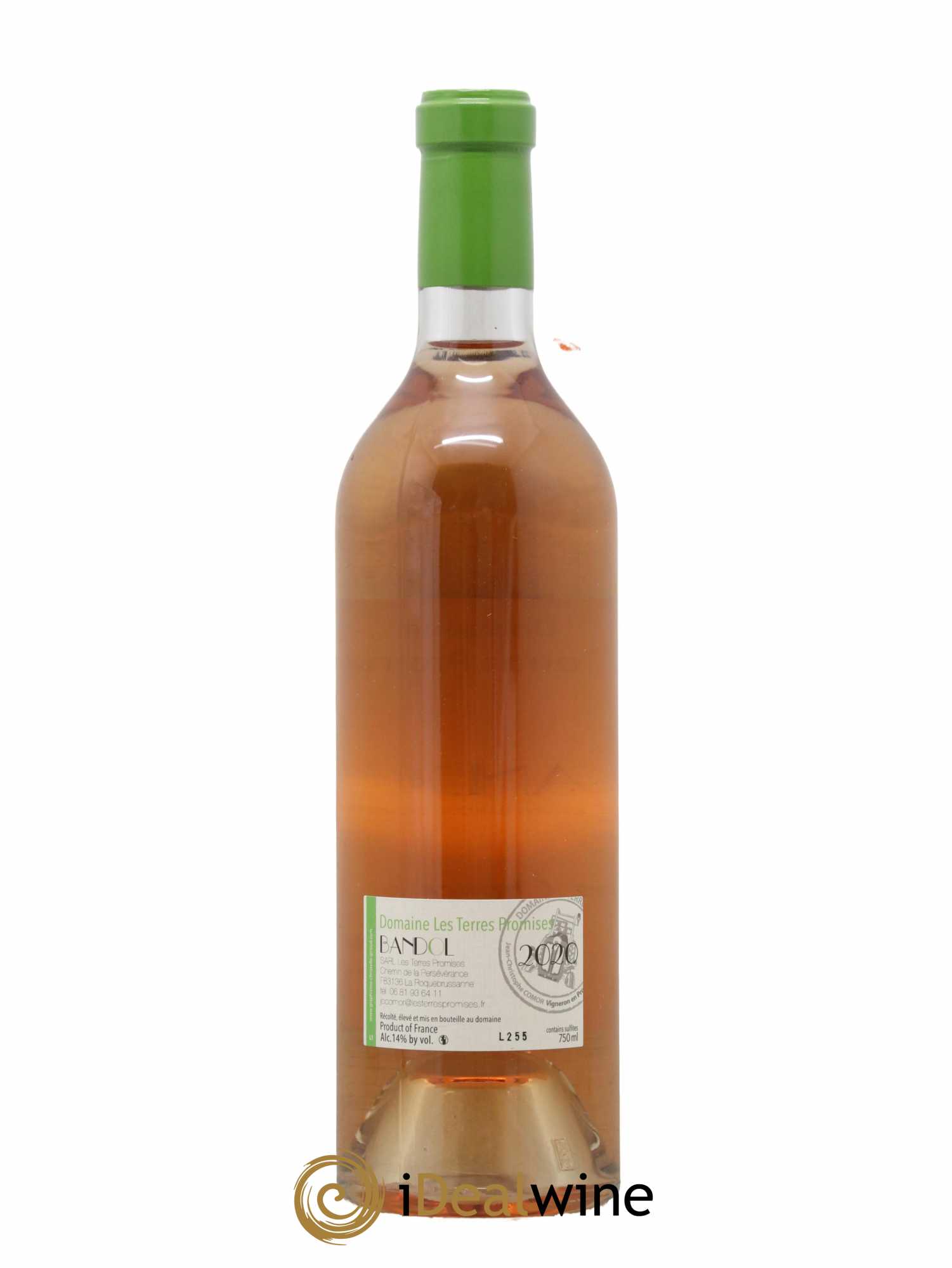 Bandol La Chance Les Terres Promises 2020 - Lot de 1 bouteille - 1