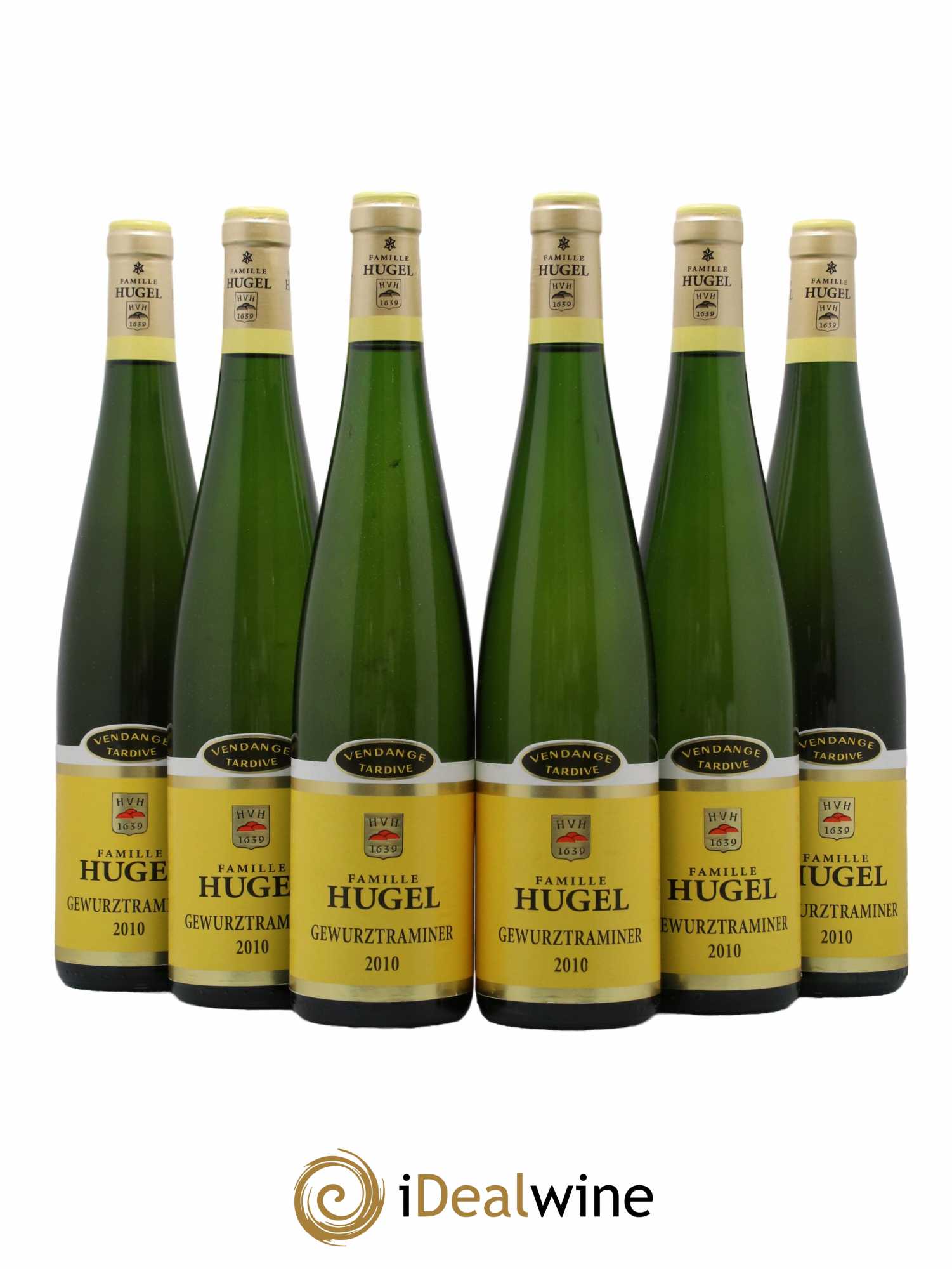 Gewurztraminer Vendanges Tardives Hugel (Domaine) 2010 - Lotto di 6 bottiglie - 0