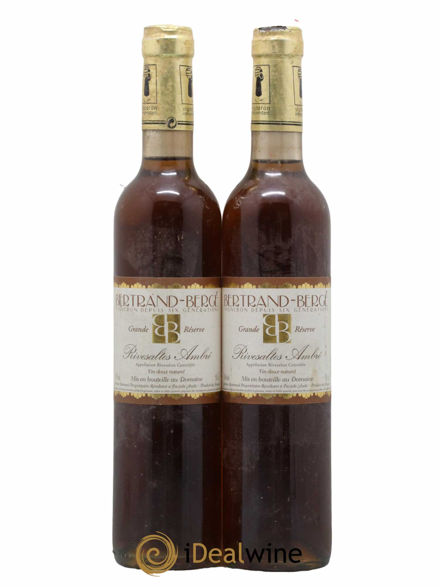 Rivesaltes Bertrand Berge - Posten von 2 Flaschen - 0