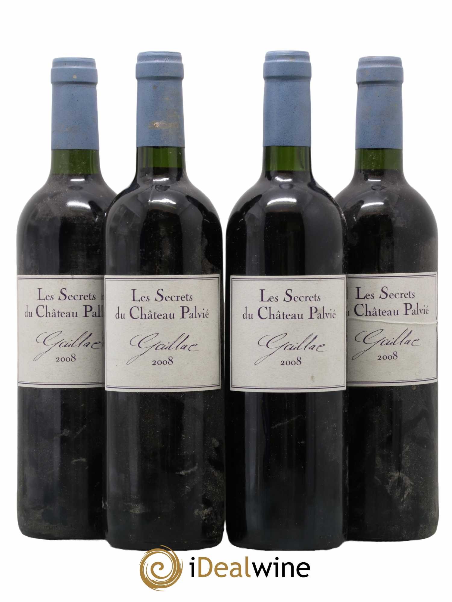 Gaillac Les Secrets du Château Palvier 2008 - Lot de 4 bouteilles - 0