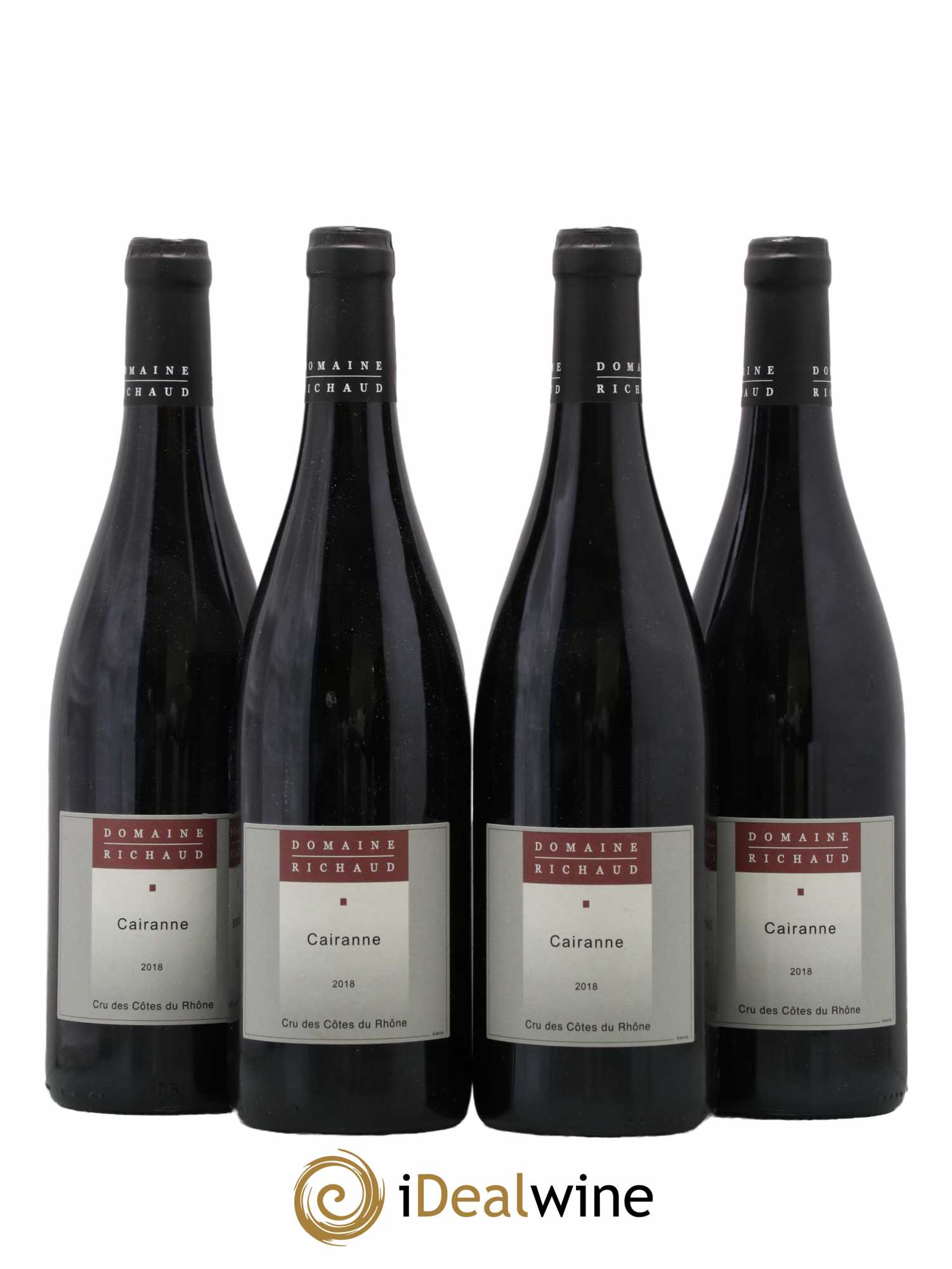 Cairanne Marcel Richaud 2018 - Lot de 4 bouteilles - 0