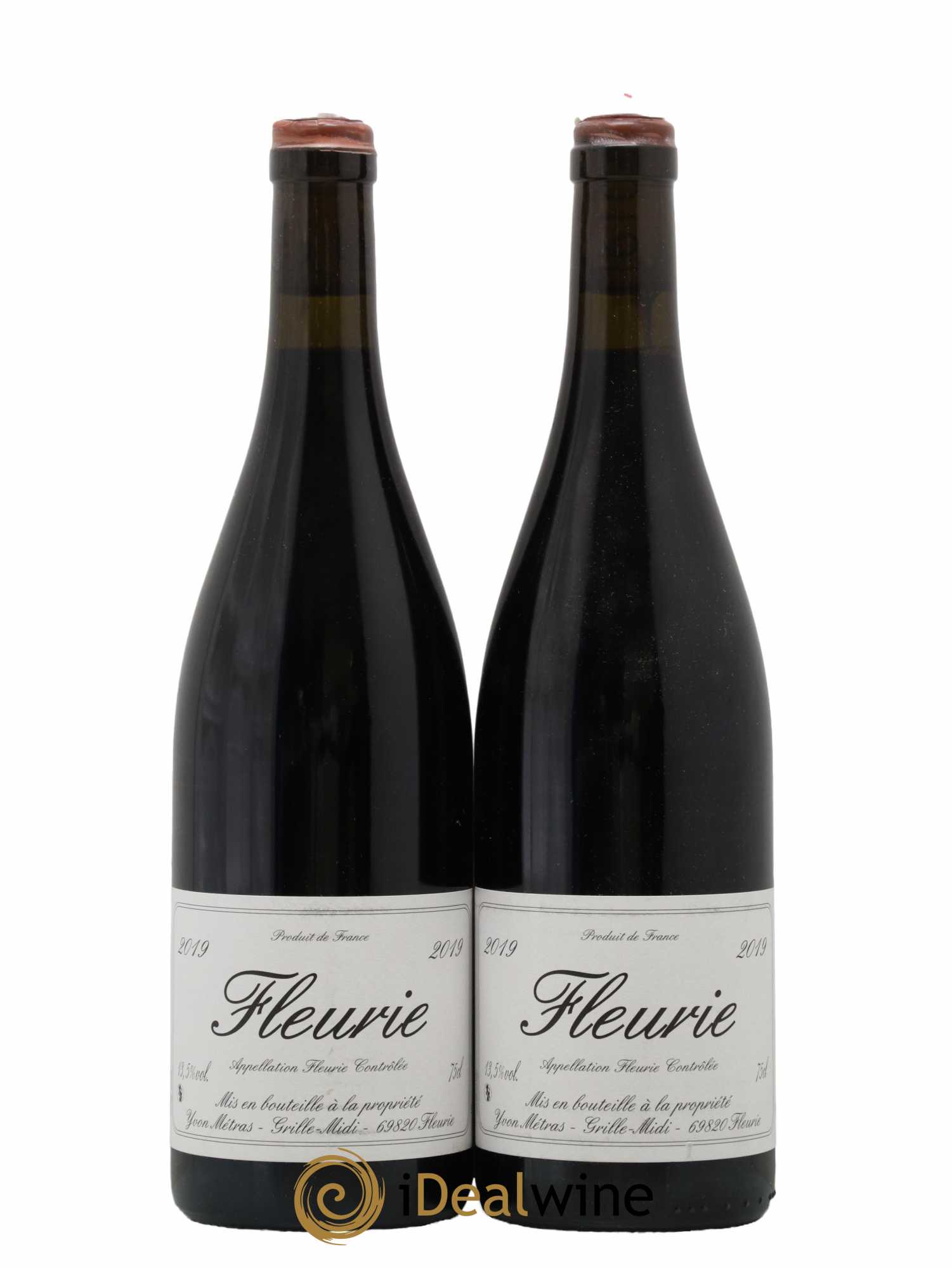 Fleurie Yvon Métras 2019 - Lot de 2 bouteilles - 0