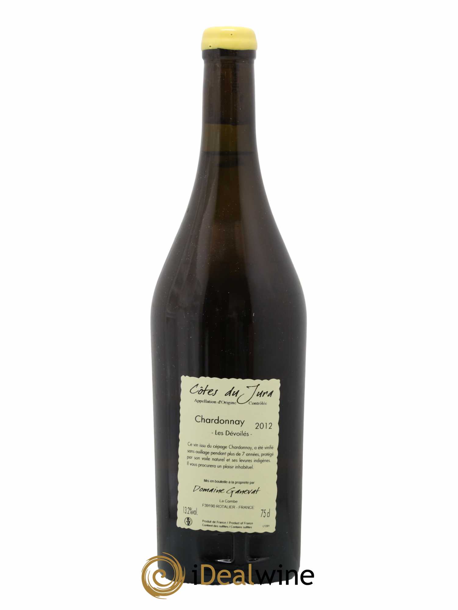 Côtes du Jura Les Dévoilés Jean-François Ganevat (Domaine) 2012 - Lot de 1 bouteille - 1