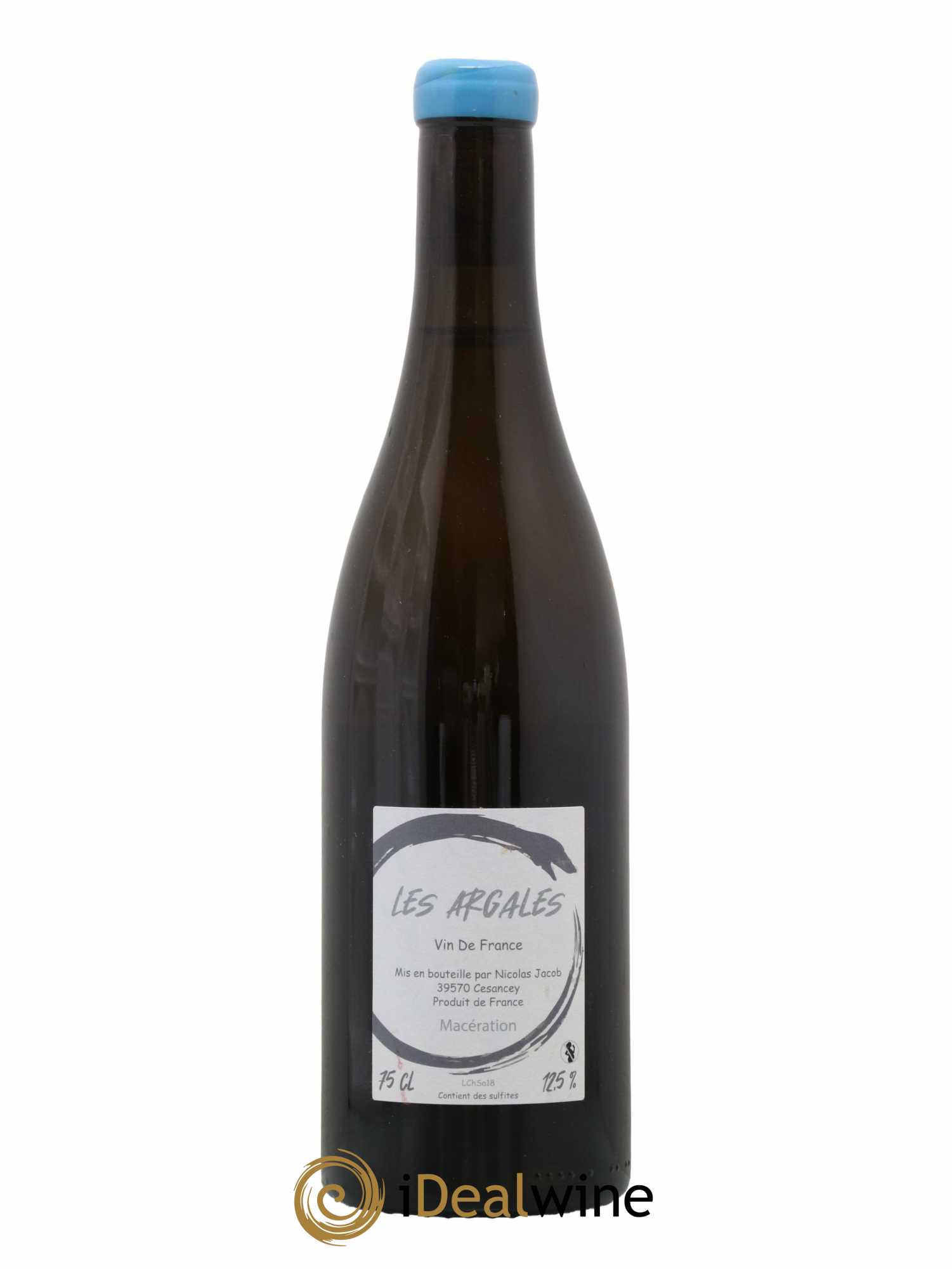 Vin de France Les Argales Nicolas Jacob 2018 - Lot de 1 bouteille - 1