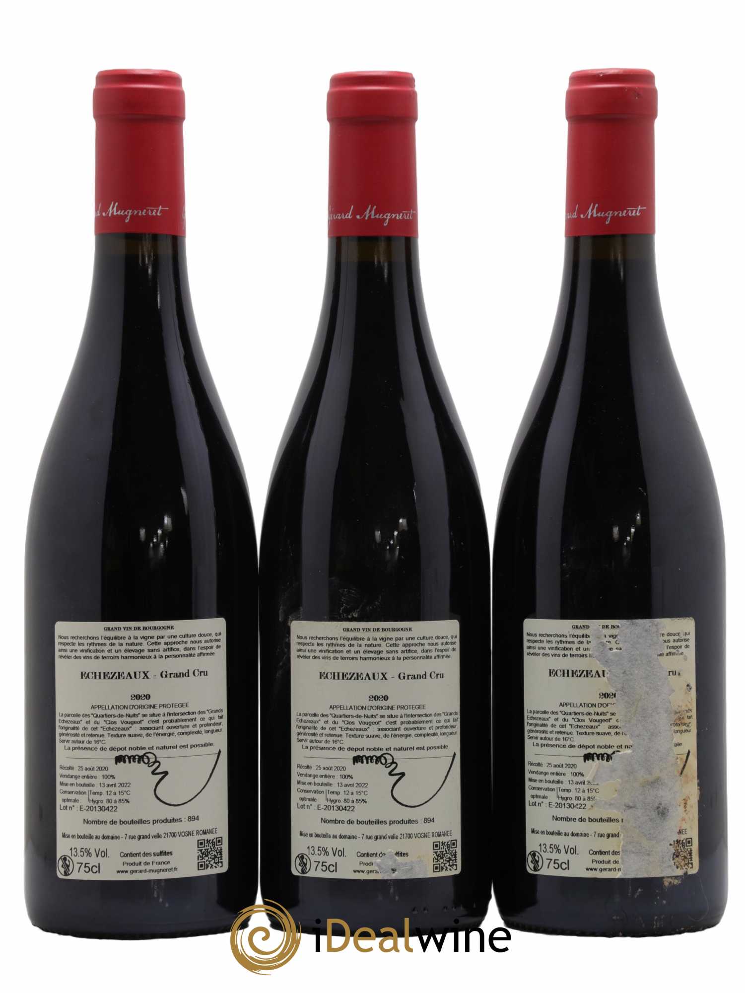 Echezeaux Grand Cru Gérard Mugneret  2020 - Posten von 3 Flaschen - 1