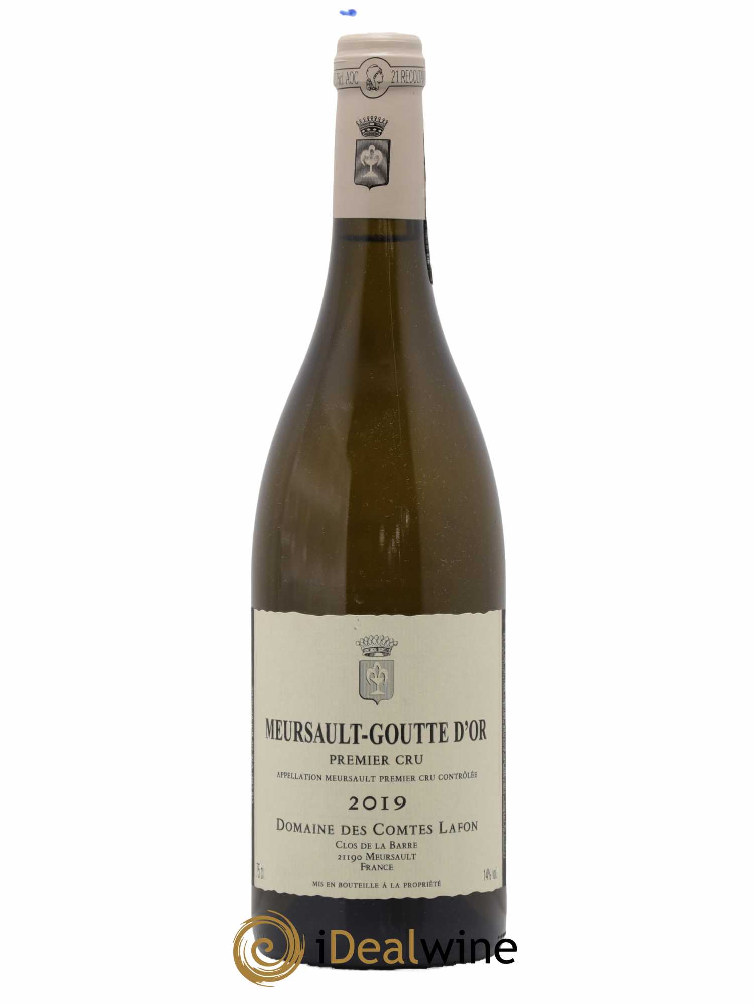Meursault 1er Cru Goutte d'Or Comtes Lafon (Domaine des) 2019 - Lot de 1 bouteille - 0