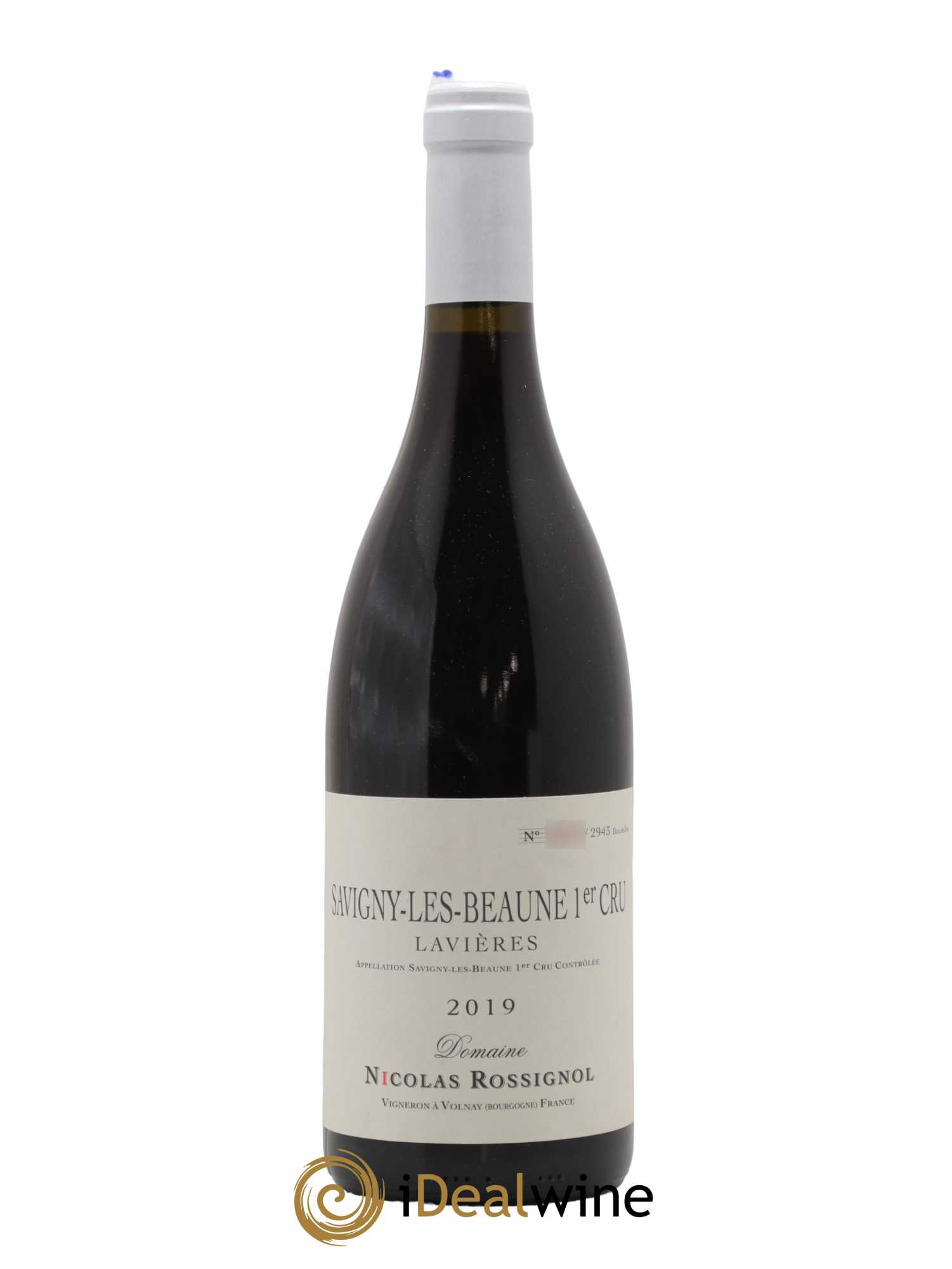 Savigny-lès-Beaune 1er Cru Lavières Nicolas Rossignol 2019 - Lot de 1 bouteille - 0