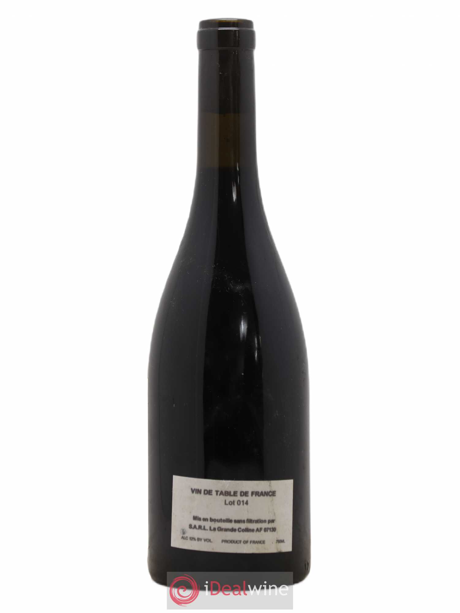 Vin de France (Ex Cornas) Hirotake Ooka - Domaine La Grande Colline 2014 - Lot de 1 bouteille - 1