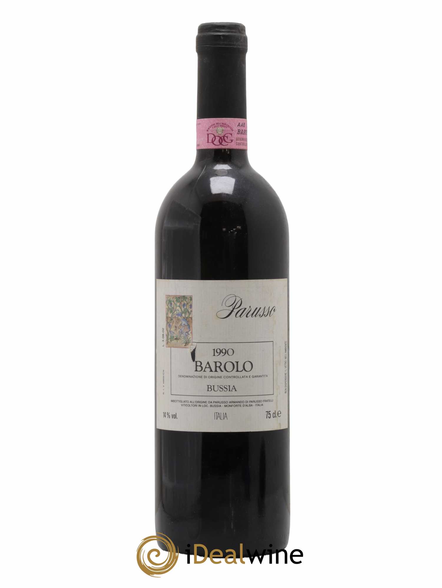 Barolo DOCG Bussia Armando Parusso 1990 - Lot de 1 bouteille - 0