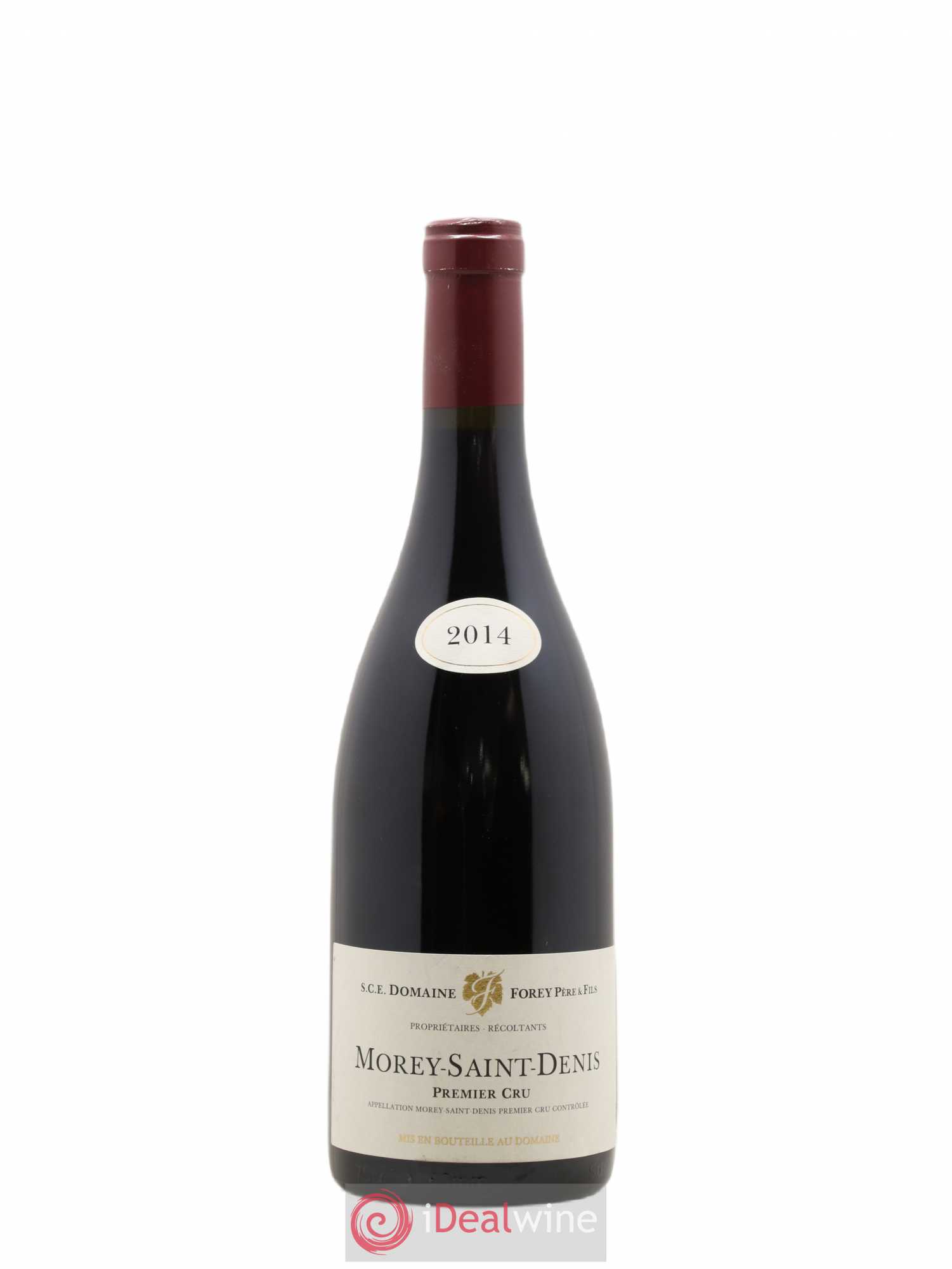 Morey-Saint-Denis 1er Cru Forey Pere Et Fils 2014 - Lot de 1 bouteille - 0