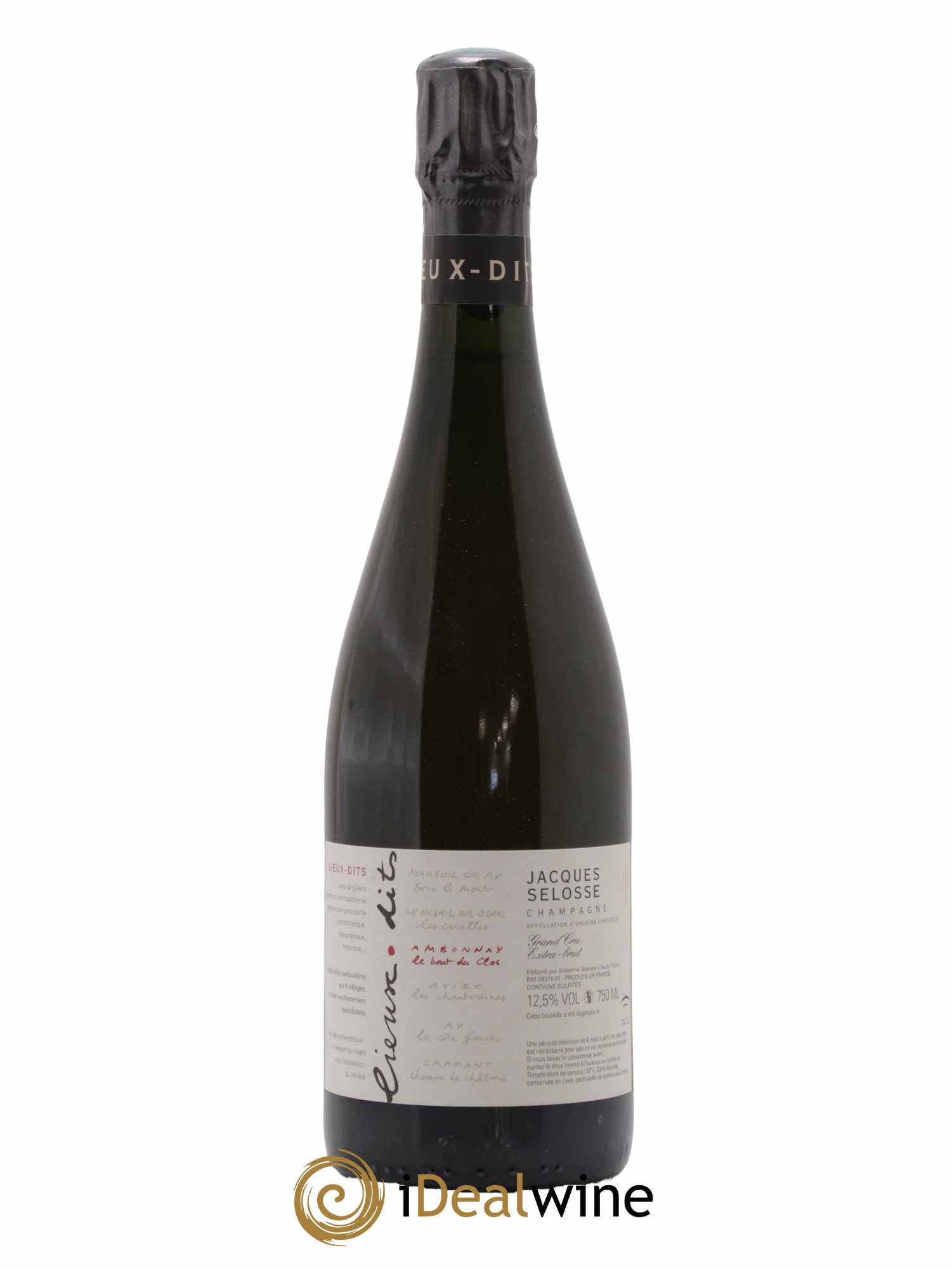 Ambonnay Le Bout du Clos Grand Cru Extra-Brut Jacques Selosse - Lot de 1 bouteille - 0