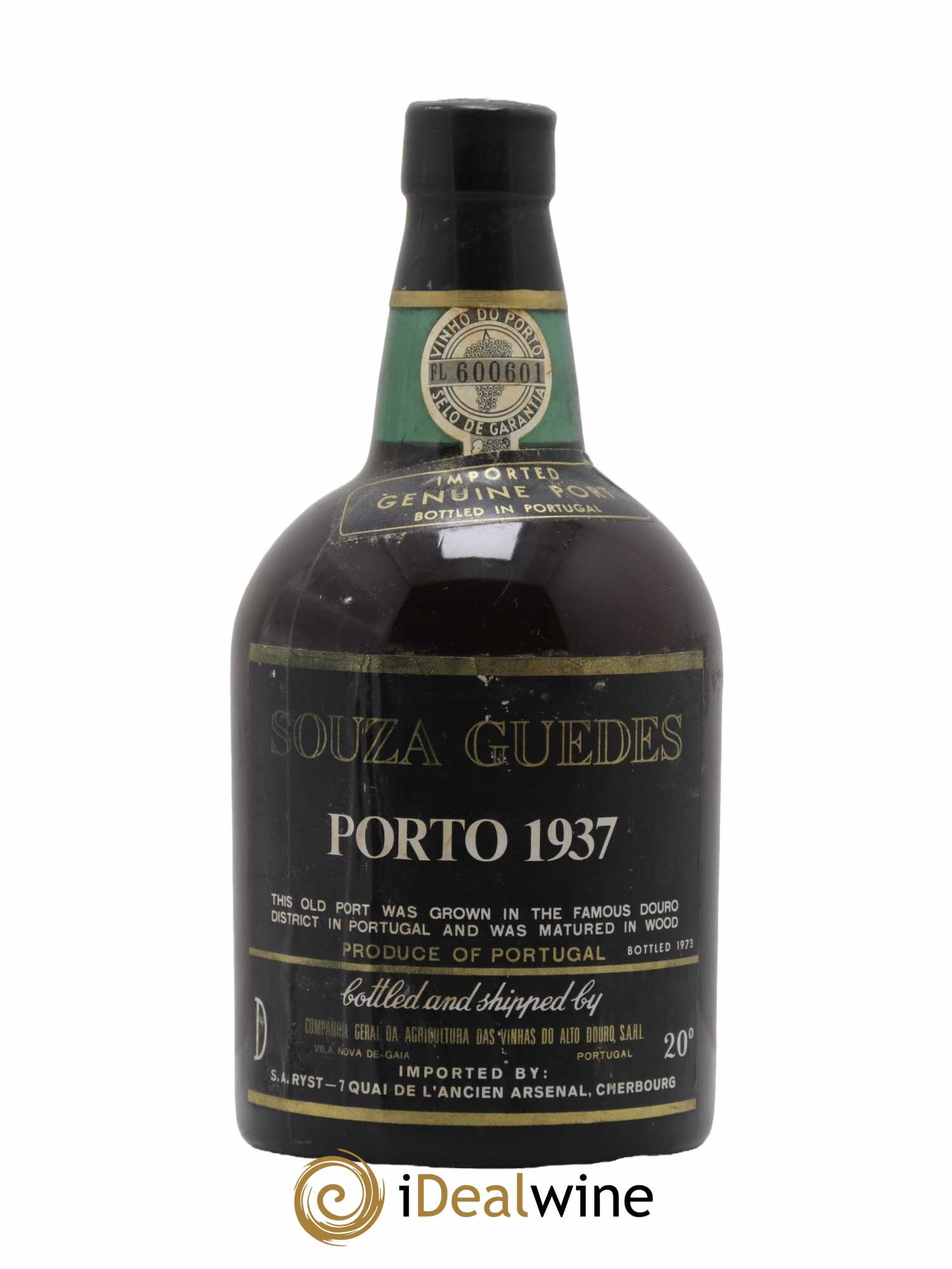 Porto Souza Guedes 1937 - Posten von 1 Flasche - 0