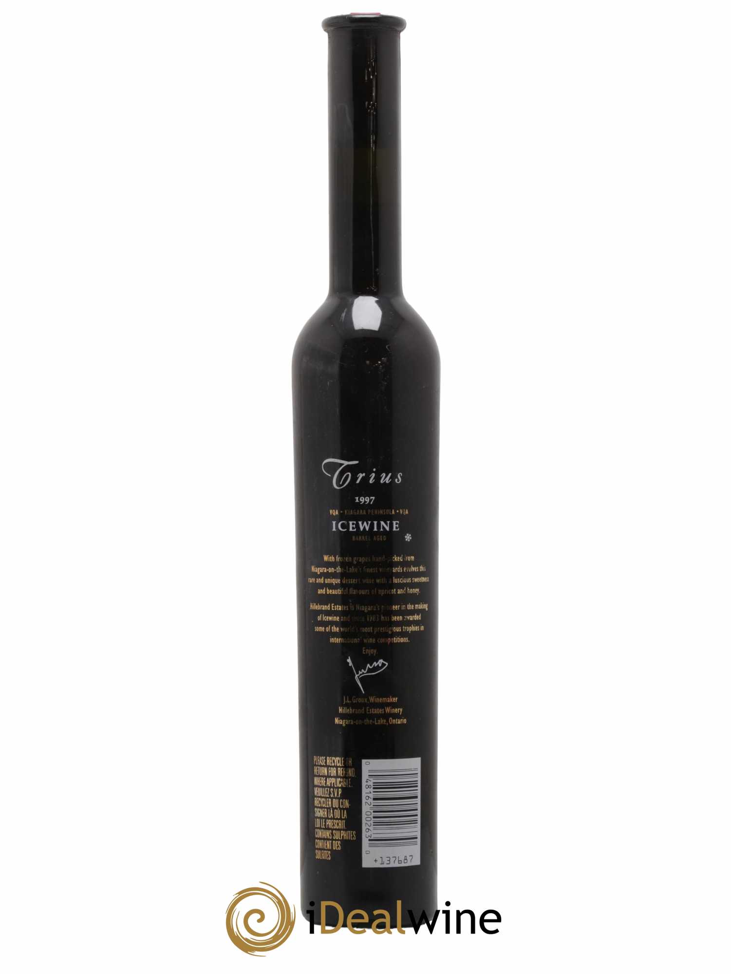 Canada Icewine Trius Domaine Groux 1997 - Posten von 1 Demi-Flasche - 1