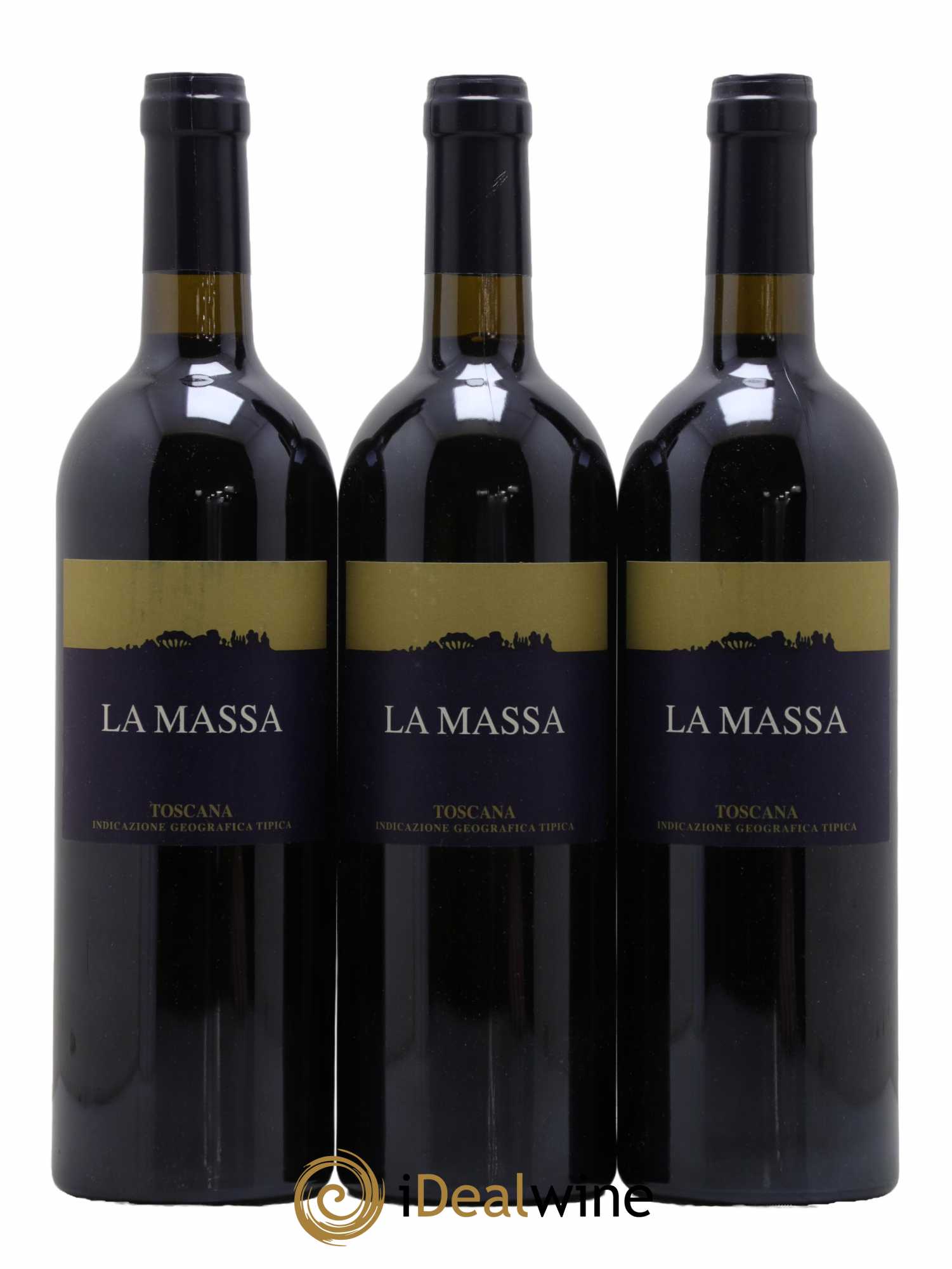 Toscana IGT La Massa Giorgio Primo 2016 - Lot de 3 bouteilles - 0