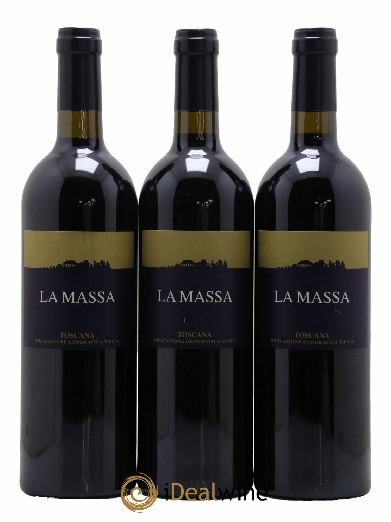 Toscana IGT La Massa Giorgio Primo 2016 - Lot de 3 bouteilles - 0