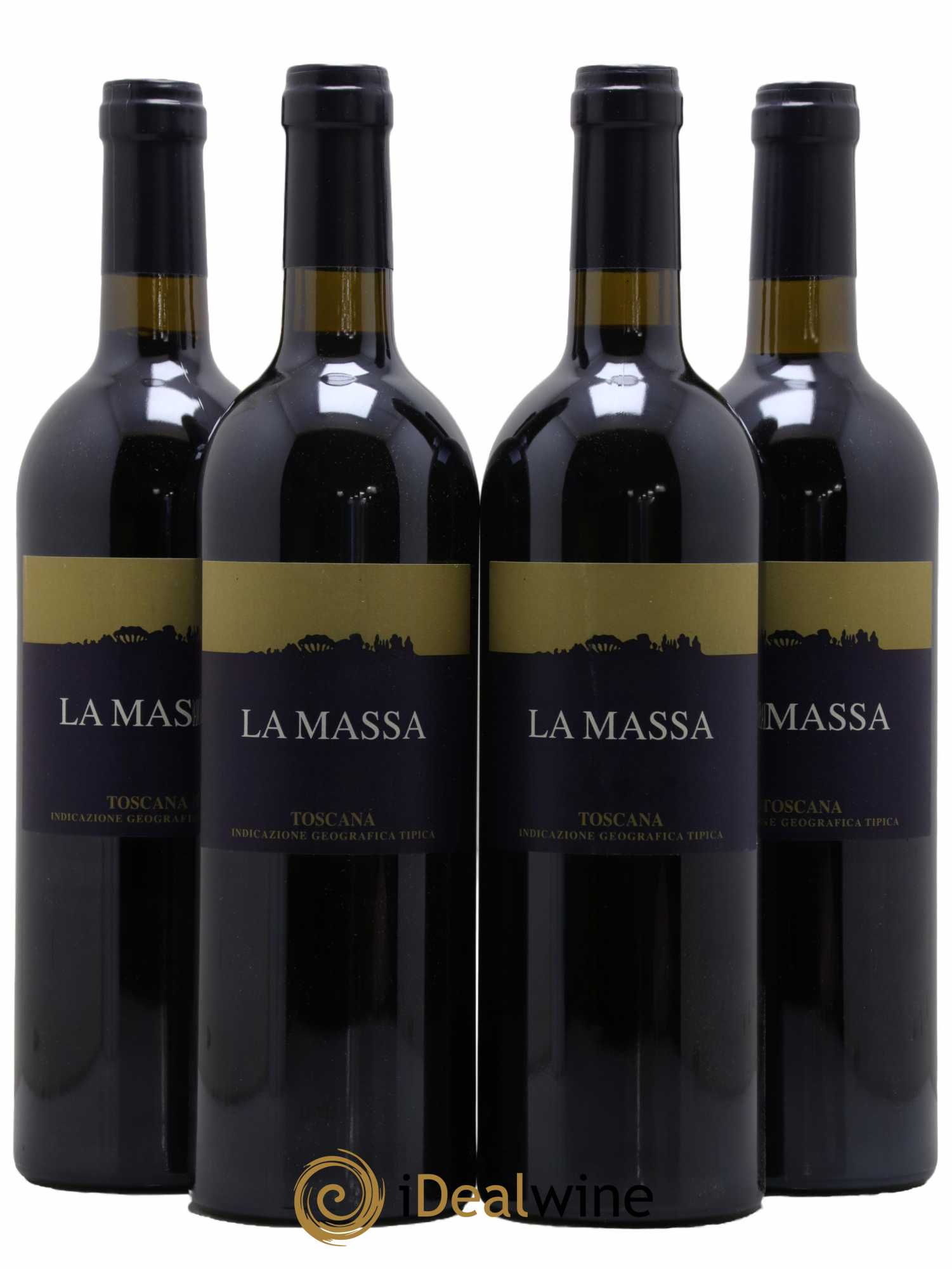Toscana IGT La Massa Giorgio Primo 2016 - Lot de 4 bouteilles - 0