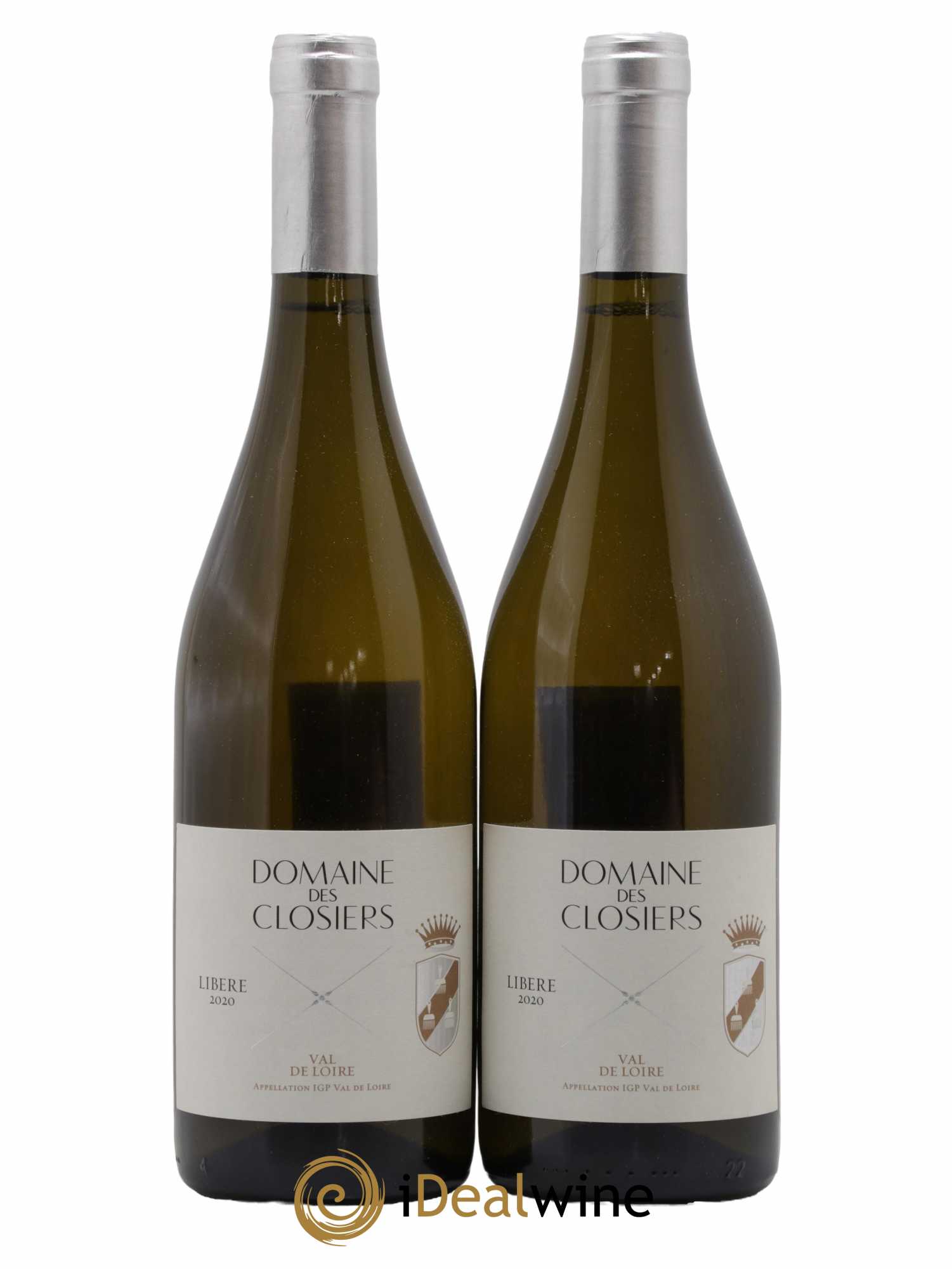 Val de Loire Libere Domaine des Closiers 2020 - Lot de 2 bouteilles - 0