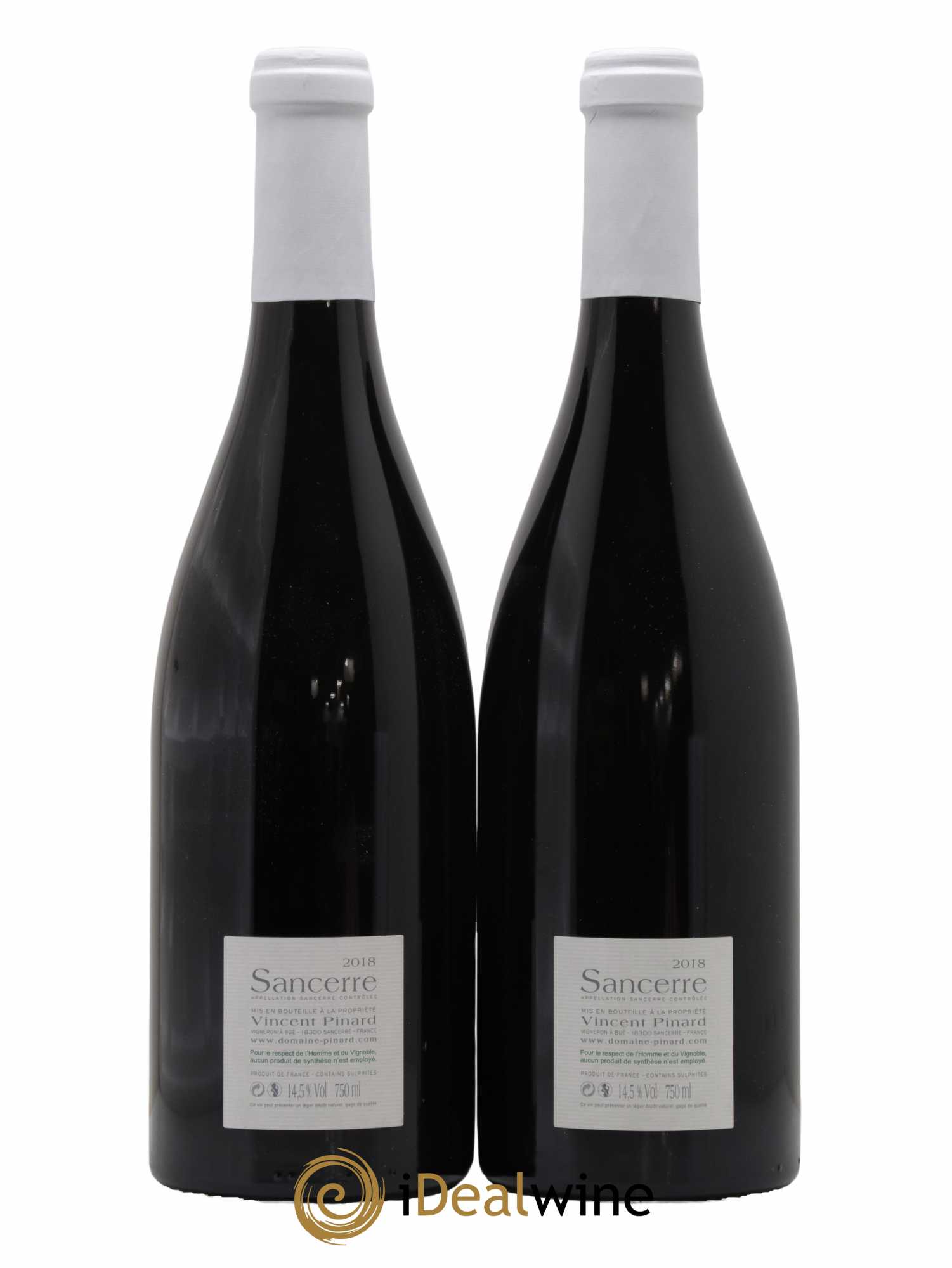 Sancerre Vendanges Entières Vincent Pinard  2018 - Lot de 2 bouteilles - 1