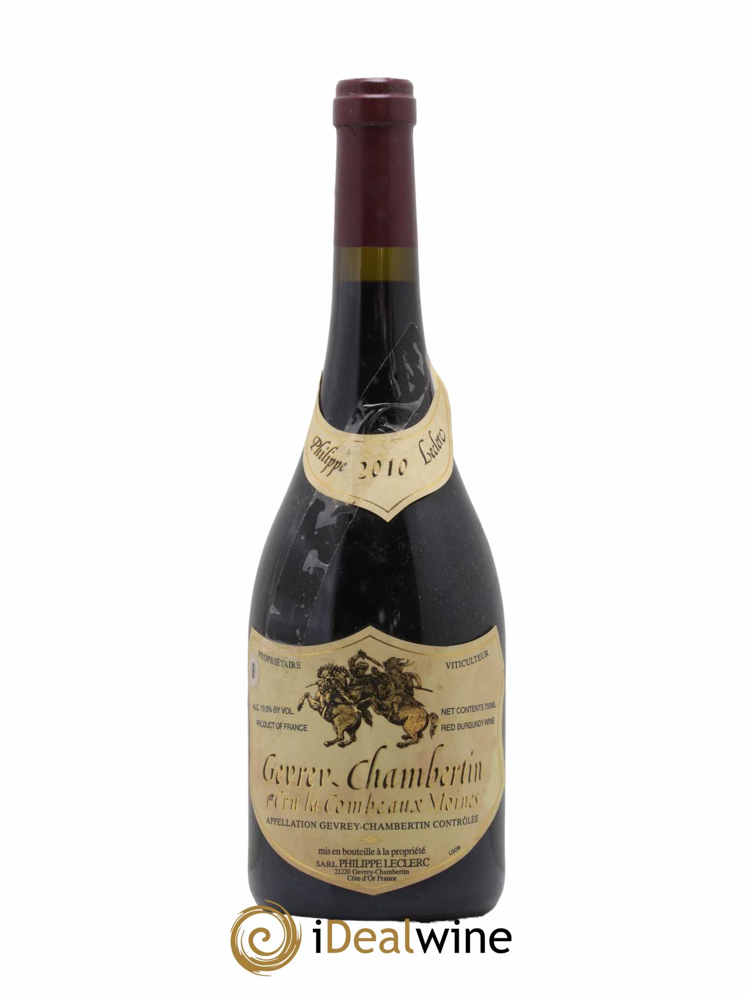 Gevrey-Chambertin 1er Cru La Combe aux Moines Philippe Leclerc 2010 - Lot de 1 bouteille - 0