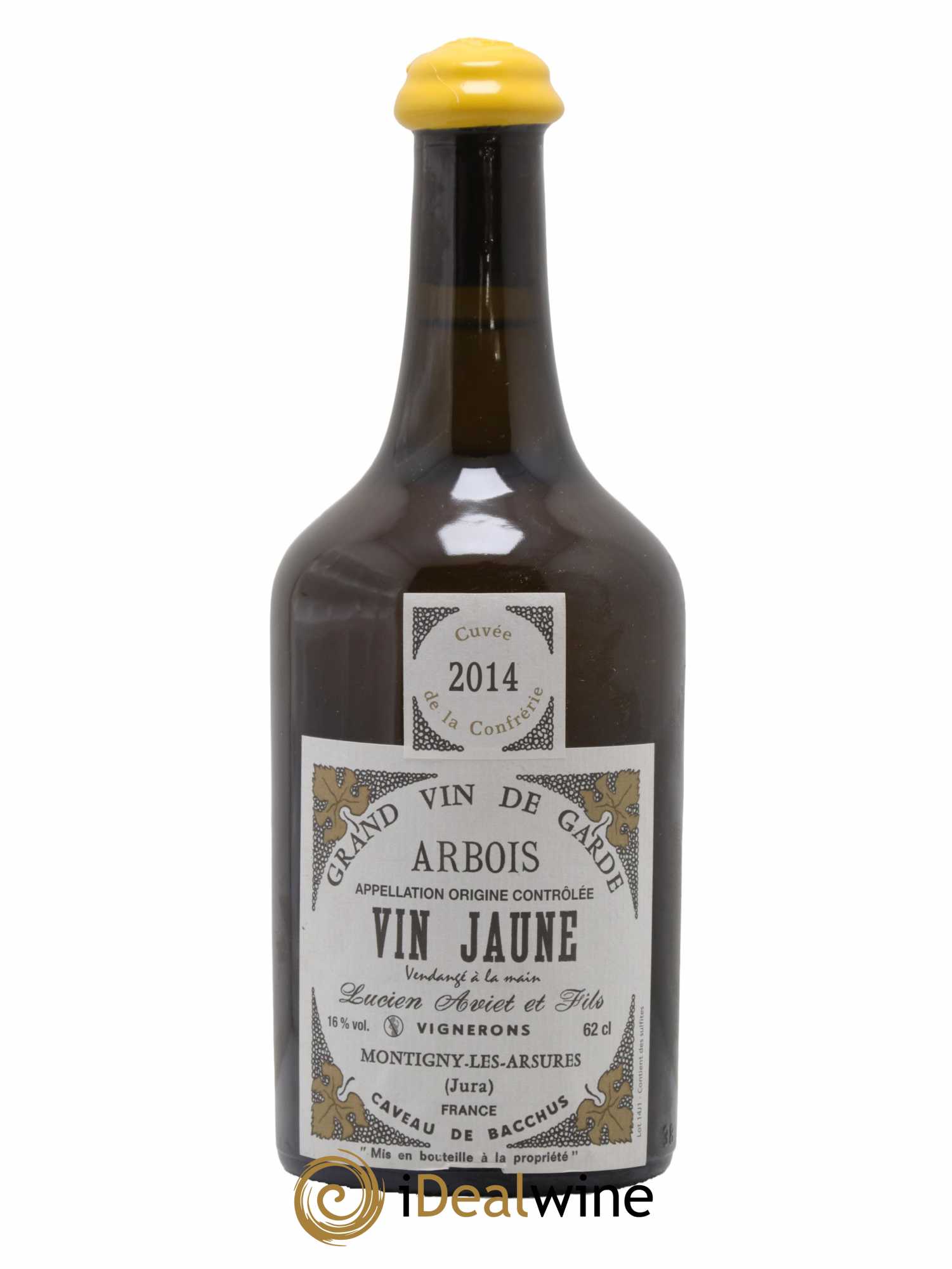 Arbois Vin Jaune Cuvee De La Confrerie Domaine Aviet 2014 - Lot de 1 bouteille - 0