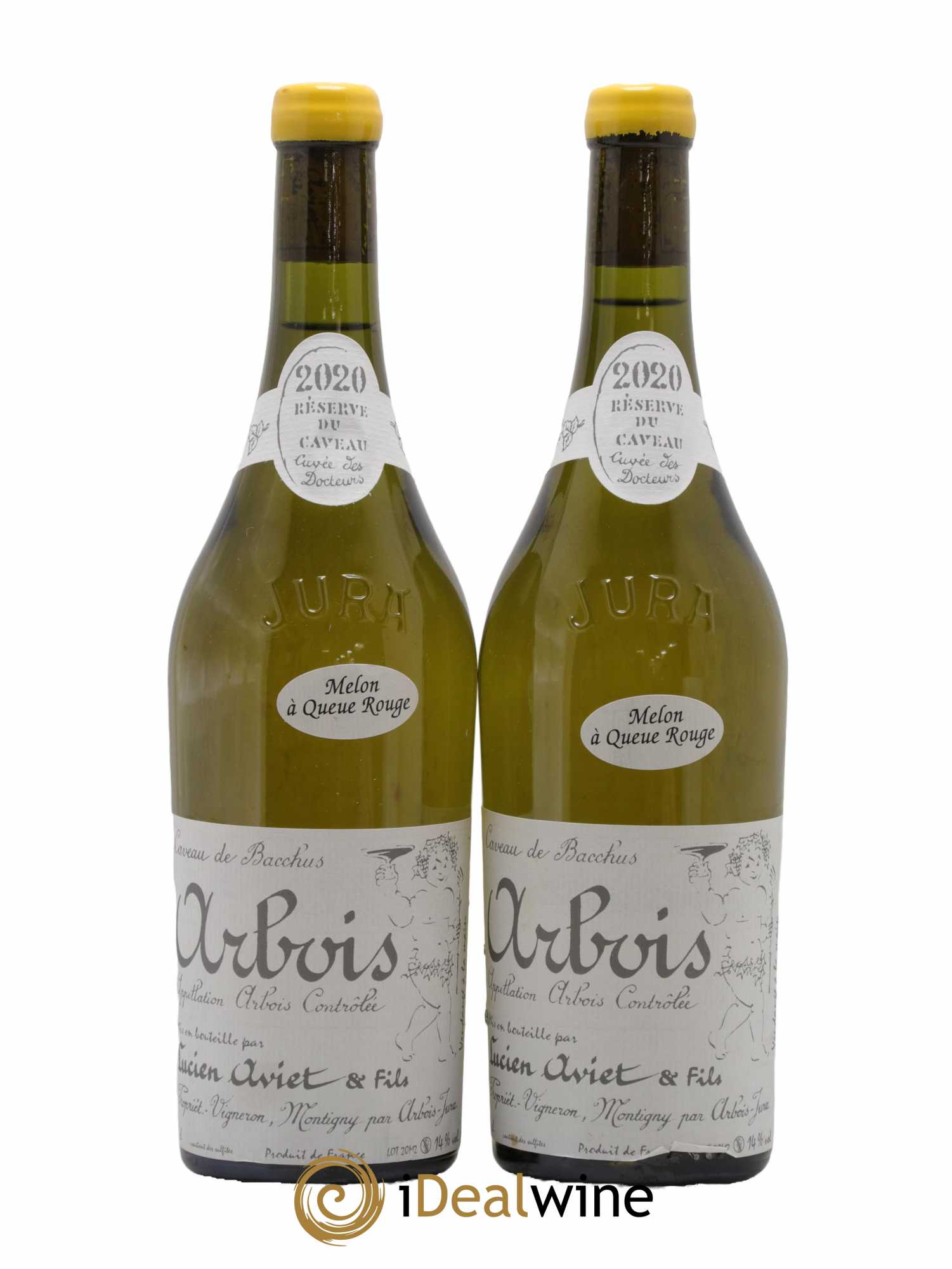 Arbois Melon à Queue Rouge Cuvée des Docteurs Lucien Aviet (Domaine) 2020 - Lot de 2 bouteilles - 0