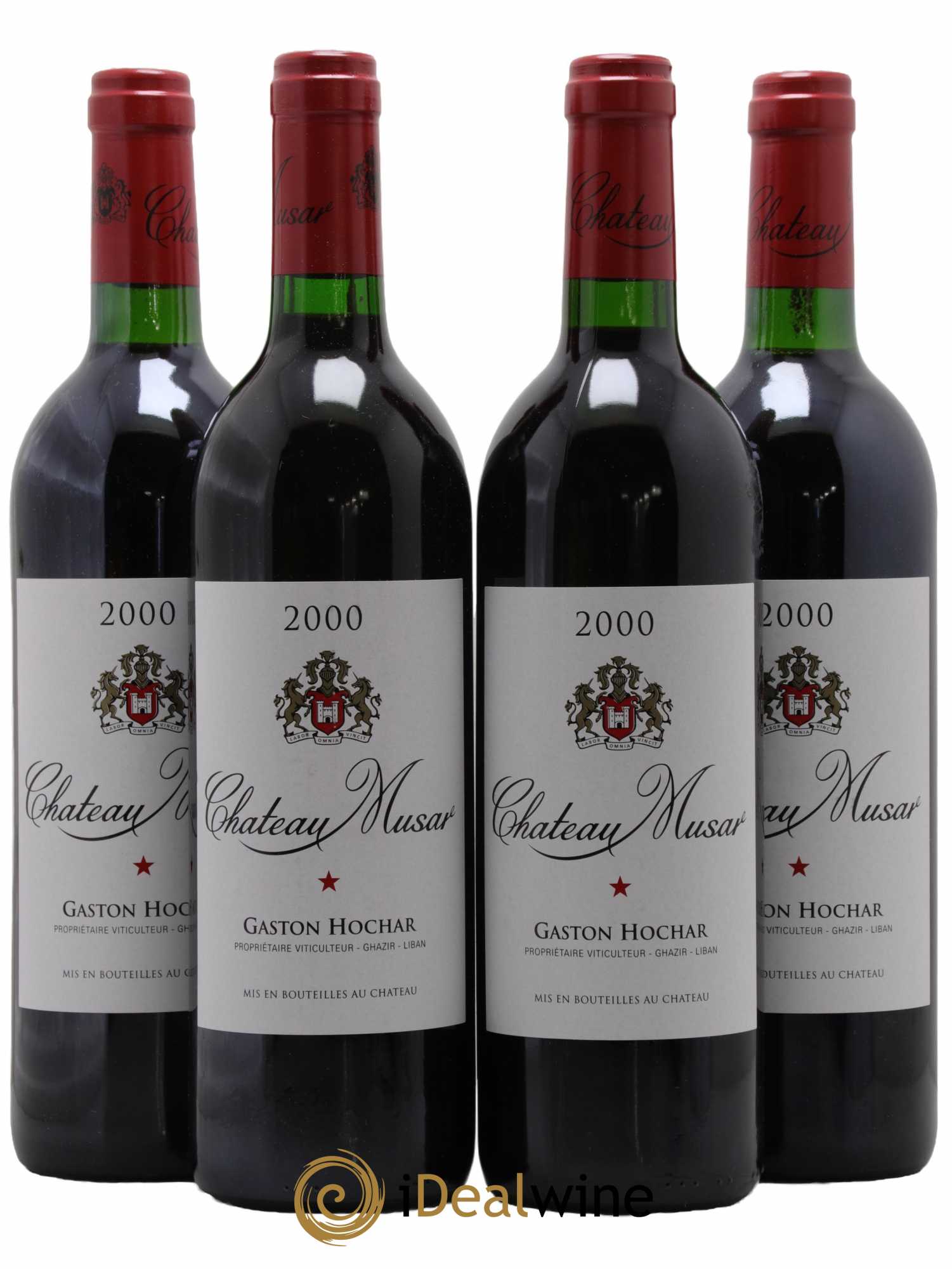 Château Musar Serge Hochar 2000 - Lot of 4 bottles - 0
