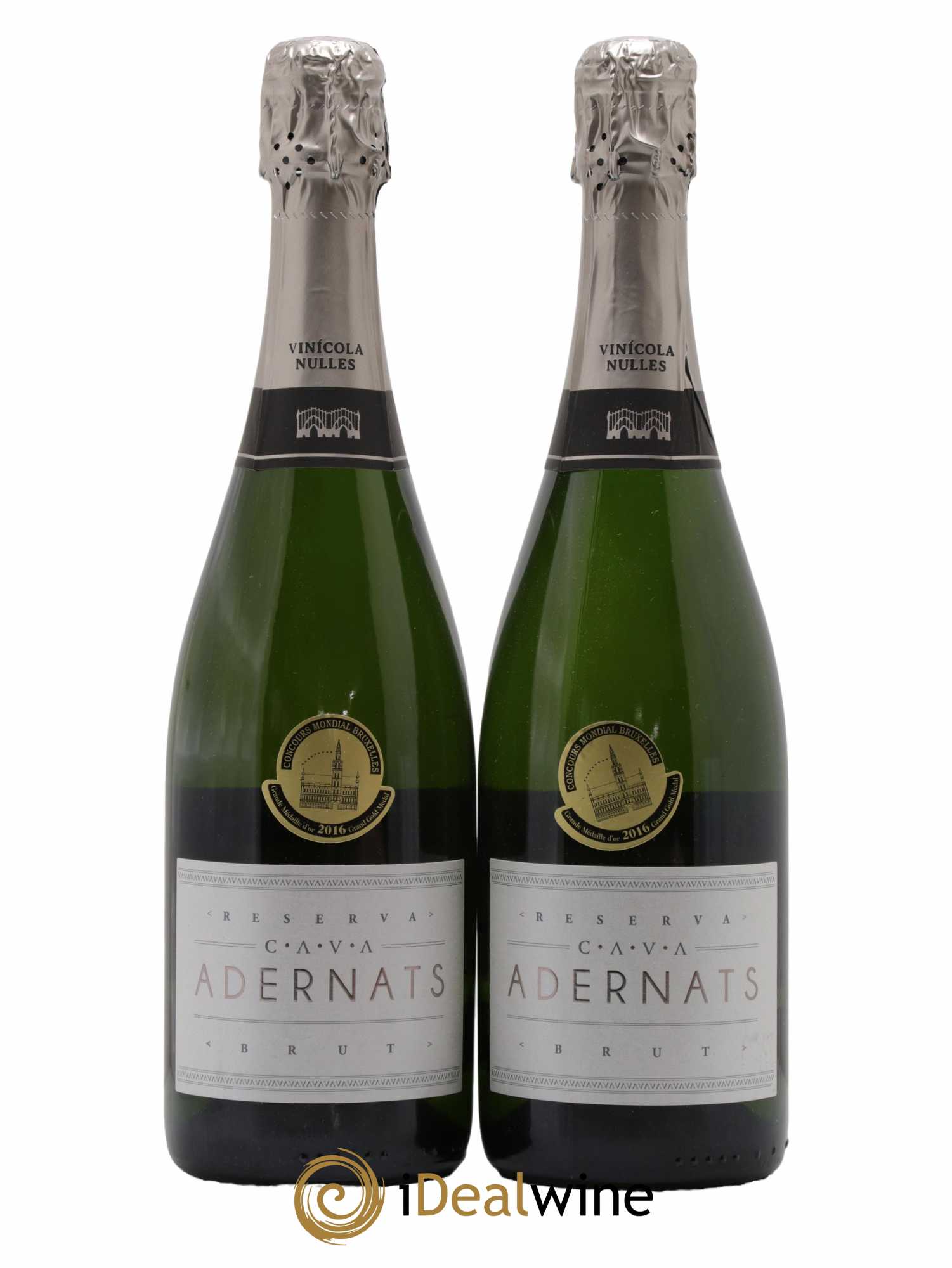 Espagne Cava Reserva Adernats - Lot de 2 bouteilles - 0