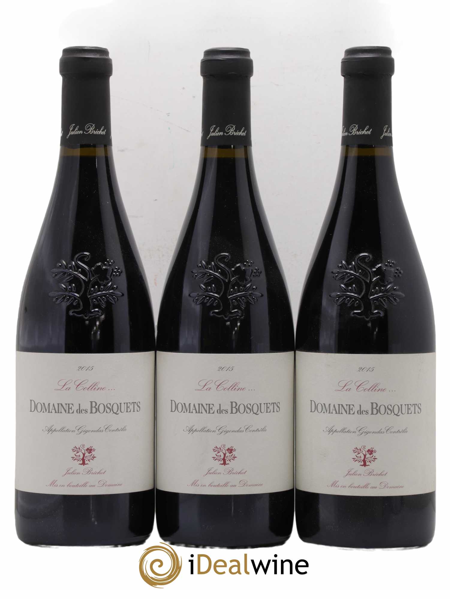 Gigondas La Colline Des Bosquets 2015 - Lot de 3 bouteilles - 0