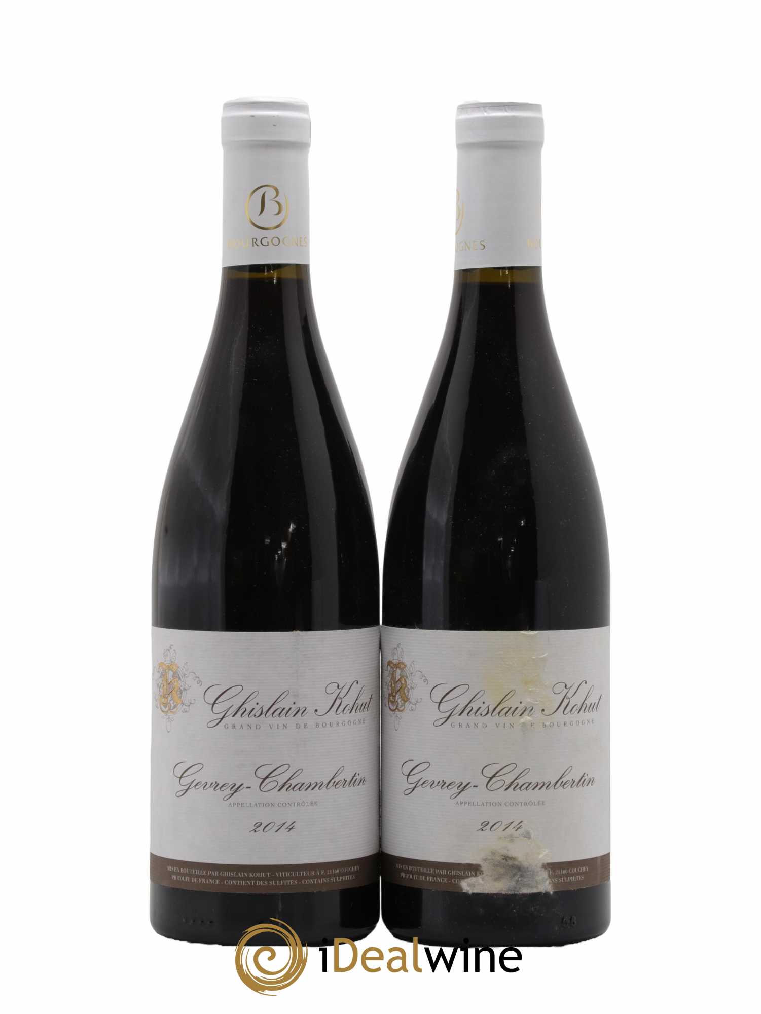 Gevrey-Chambertin Ghislain Kohut 2014 - Lot de 2 bouteilles - 0