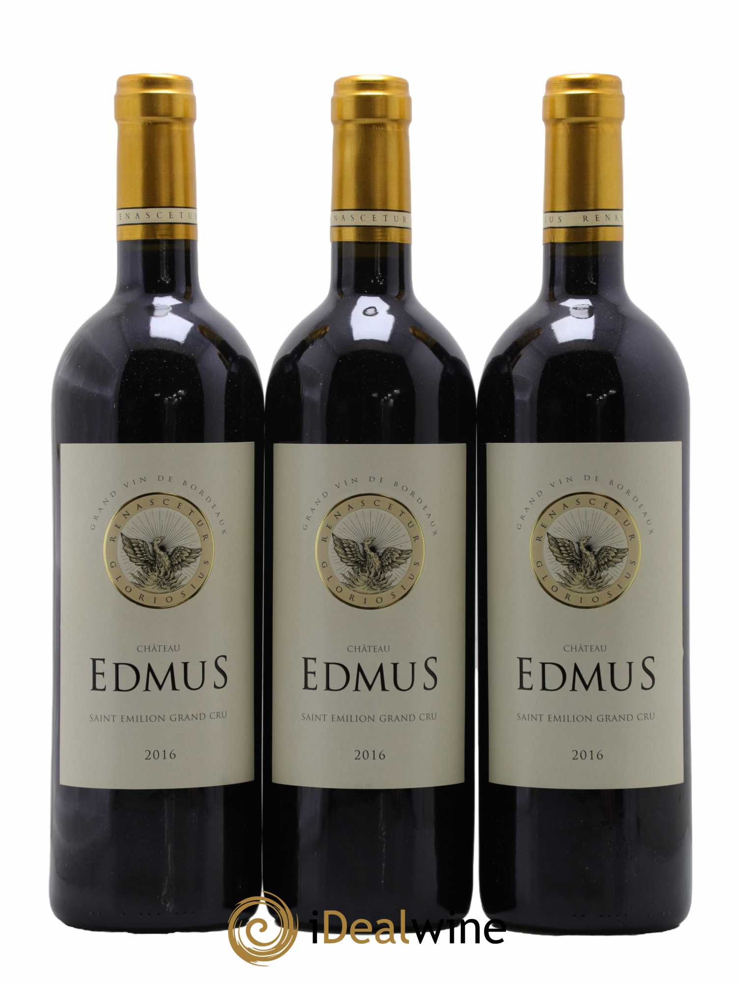 Château Edmus Grand Cru 2016 - Lot de 6 bouteilles - 1