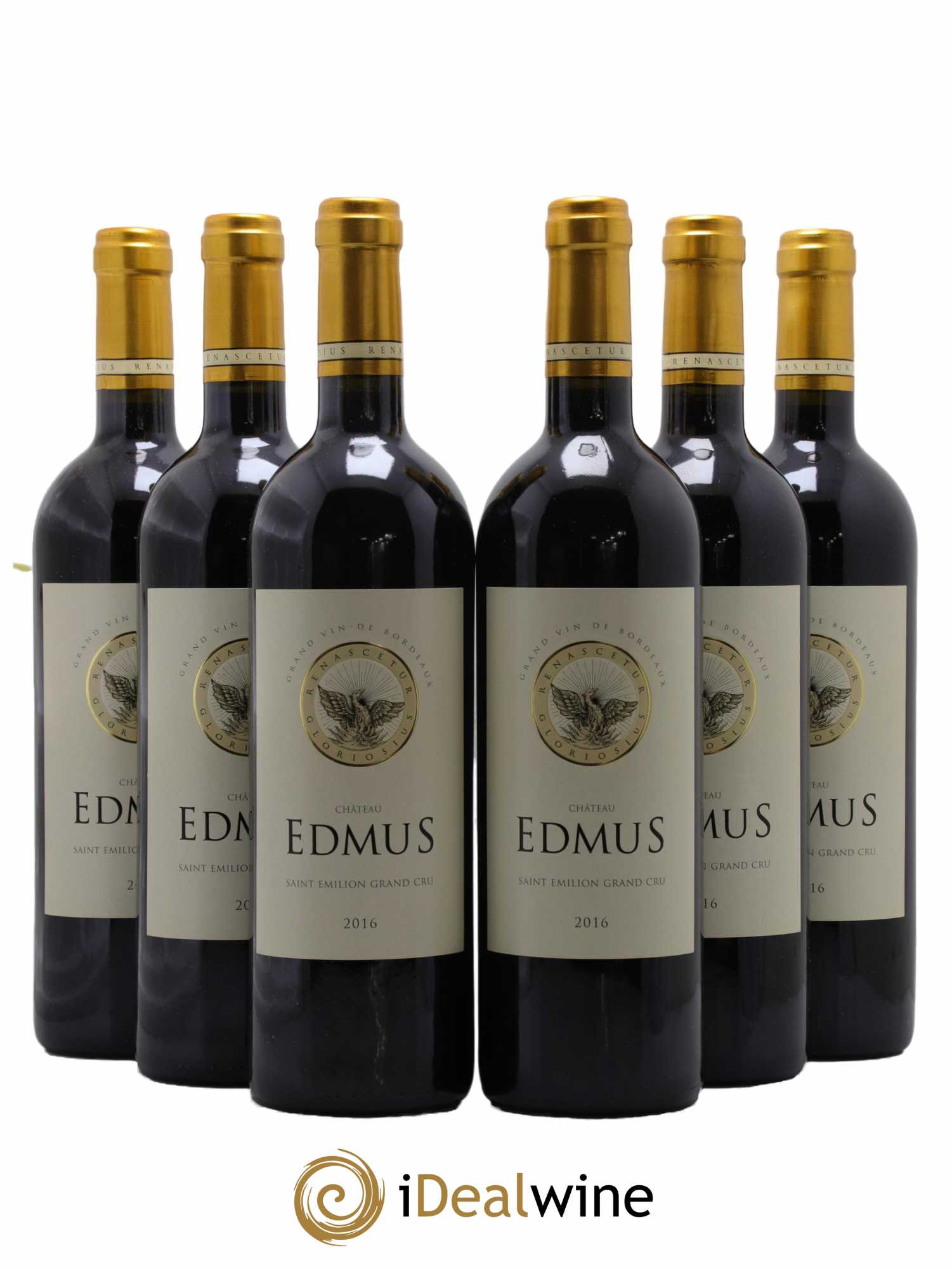 Château Edmus Grand Cru 2016 - Lot de 6 bouteilles - 0