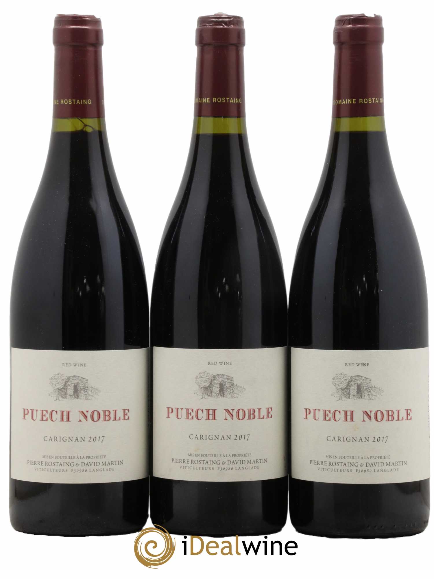 Vin de France Puech Noble Carignan Pierre Rostaing & David Martin 2017 - Lot de 6 bouteilles - 2