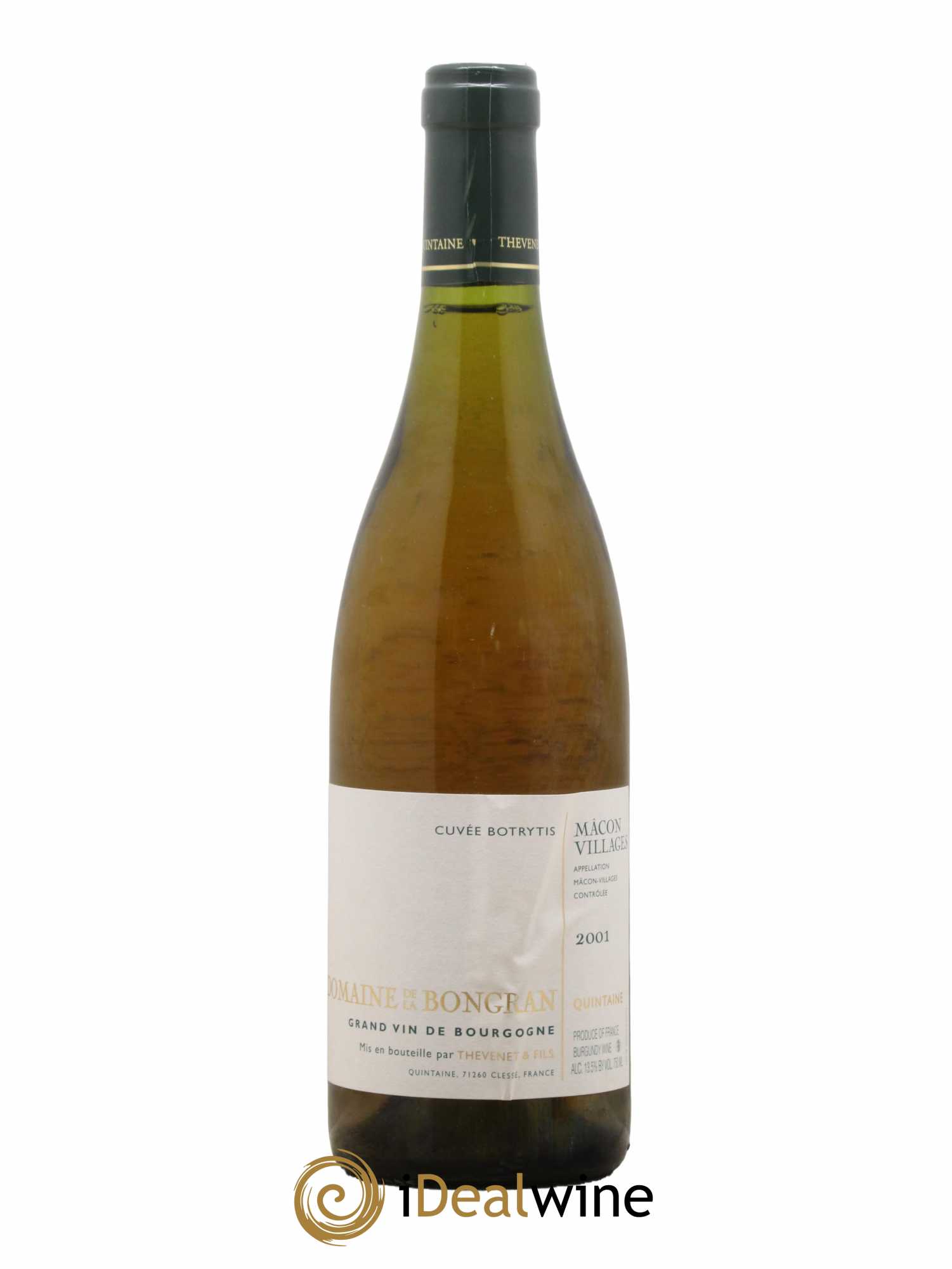 Mâcon Cuvée Botrytis Domaine de la Bongran (J.Thevenet) 2001 - Lotto di 1 bottiglia - 0