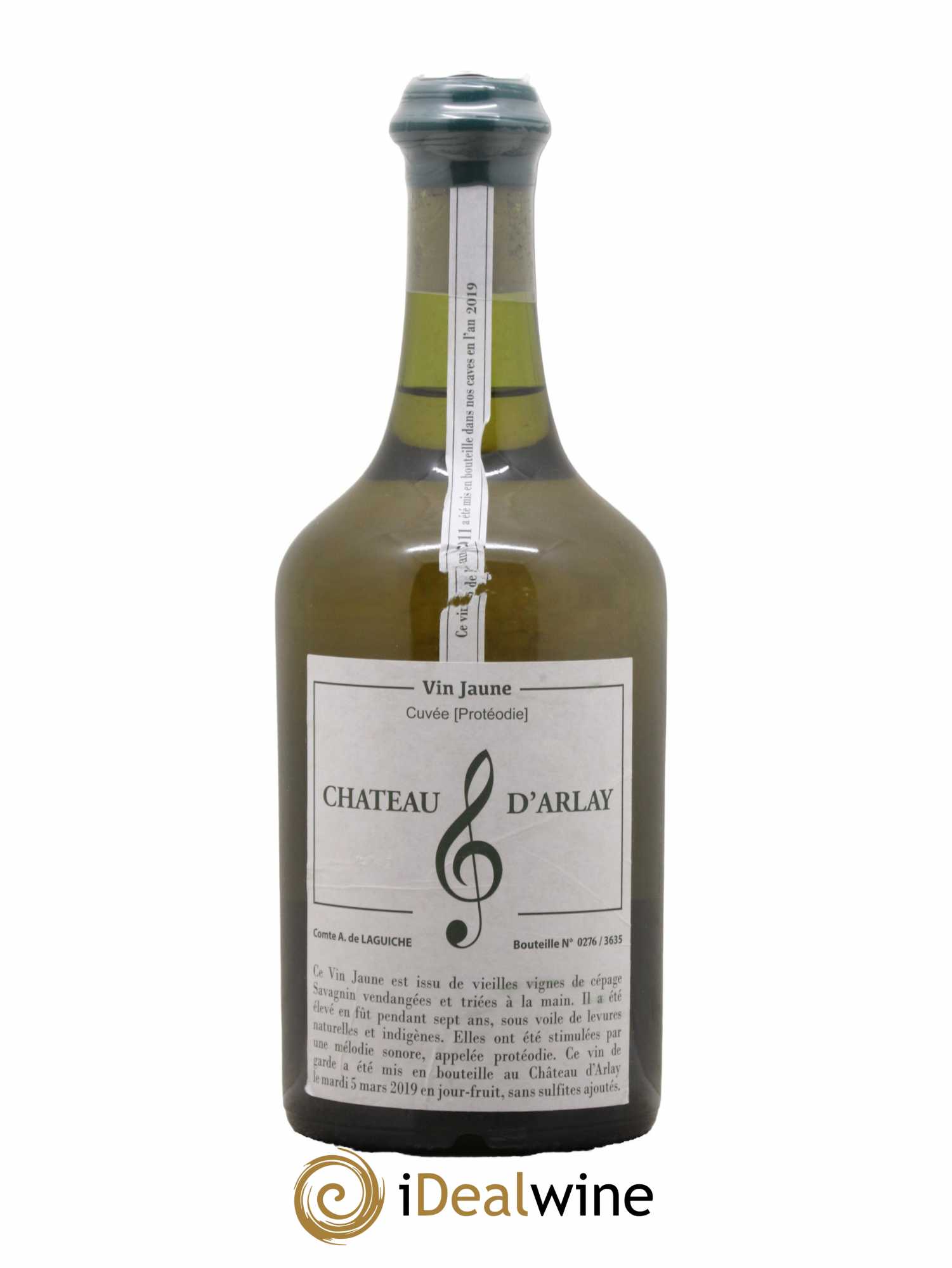 Côtes du Jura Vin Jaune Proteodie Château d'Arlay 2011 - Lotto di 1 bottiglia - 0