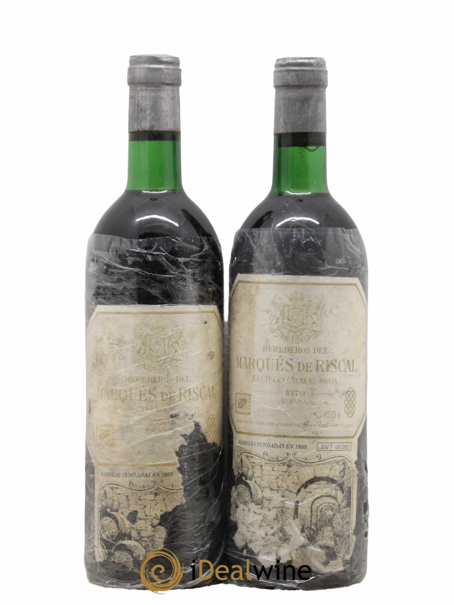 Rioja DOCA Reserva Marqués de Riscal 1979 - Posten von 2 Flaschen - 0