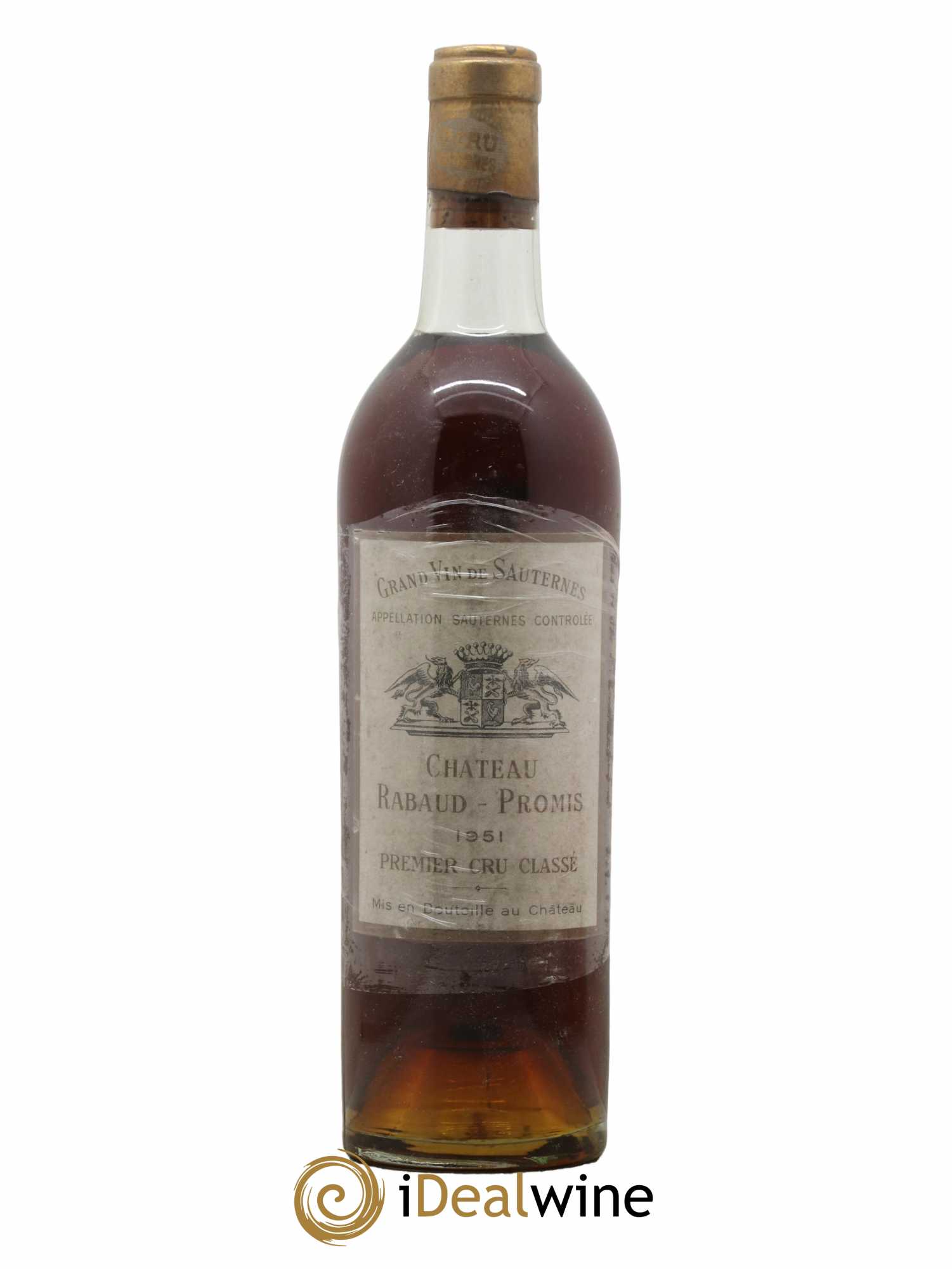 Château Rabaud Promis 1er Grand Cru Classé 1951 - Posten von 1 Flasche - 0