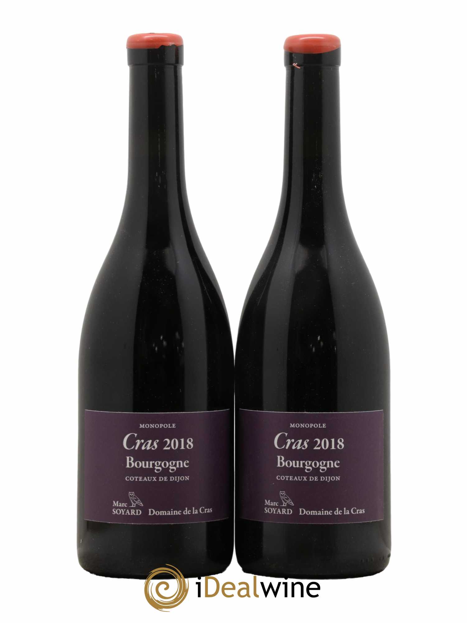 Bourgogne Cras Domaine de la Cras - Marc Soyard 2018 - Lot de 2 bouteilles - 0