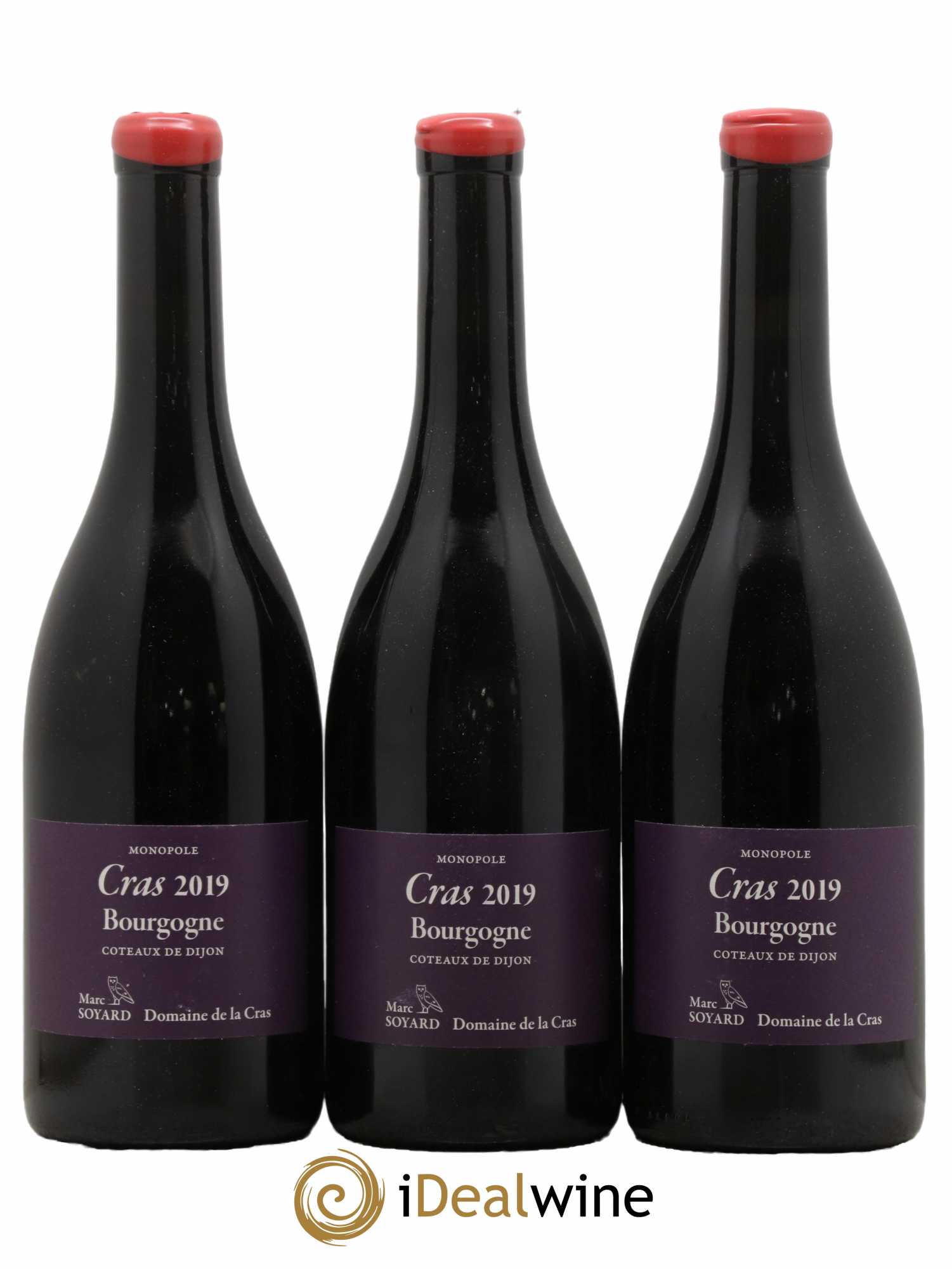Bourgogne Cras Domaine de la Cras - Marc Soyard 2019 - Lot de 3 bouteilles - 0
