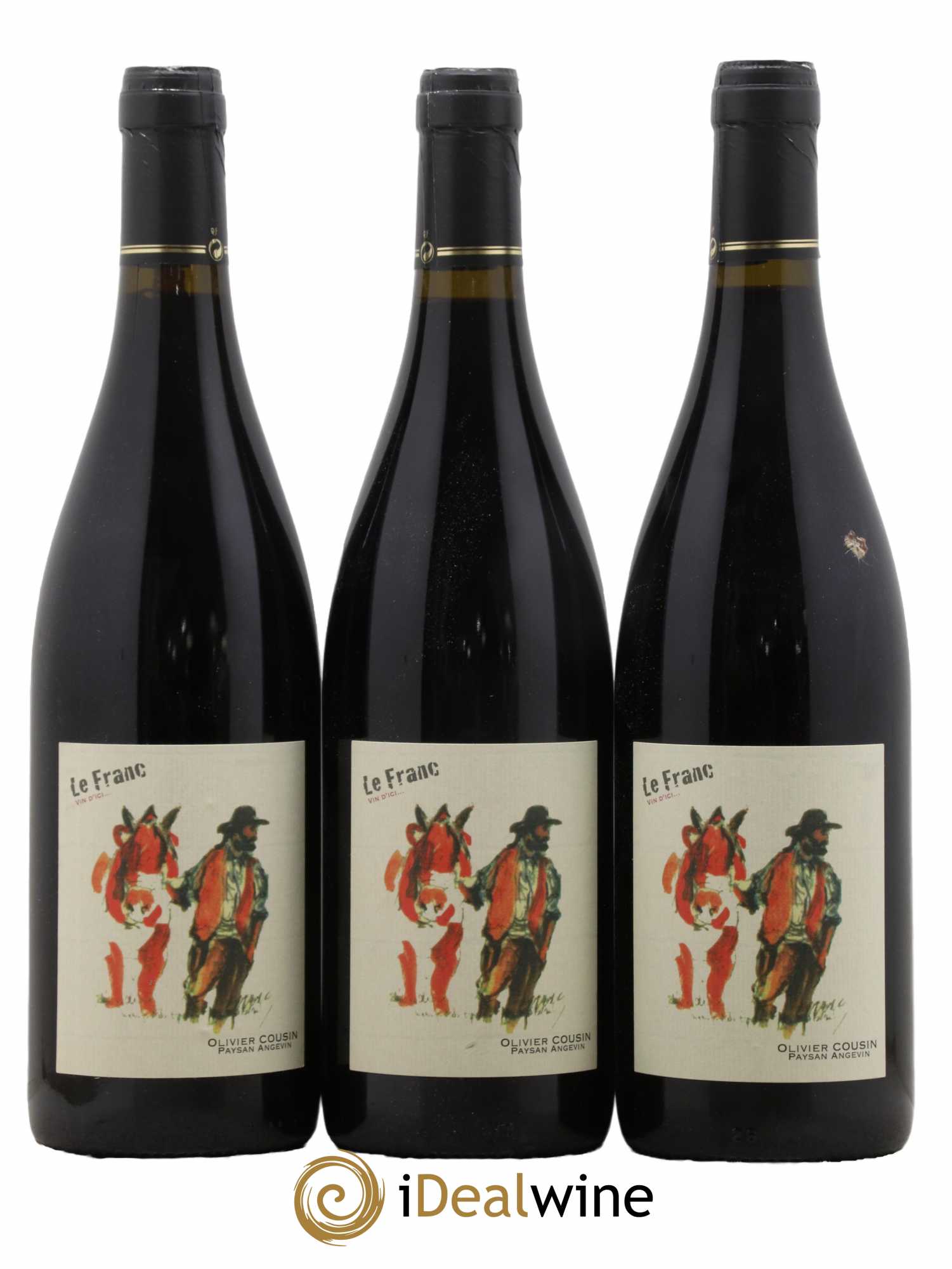 Vin de France Le Franc Olivier Cousin - Lot de 3 bouteilles - 0