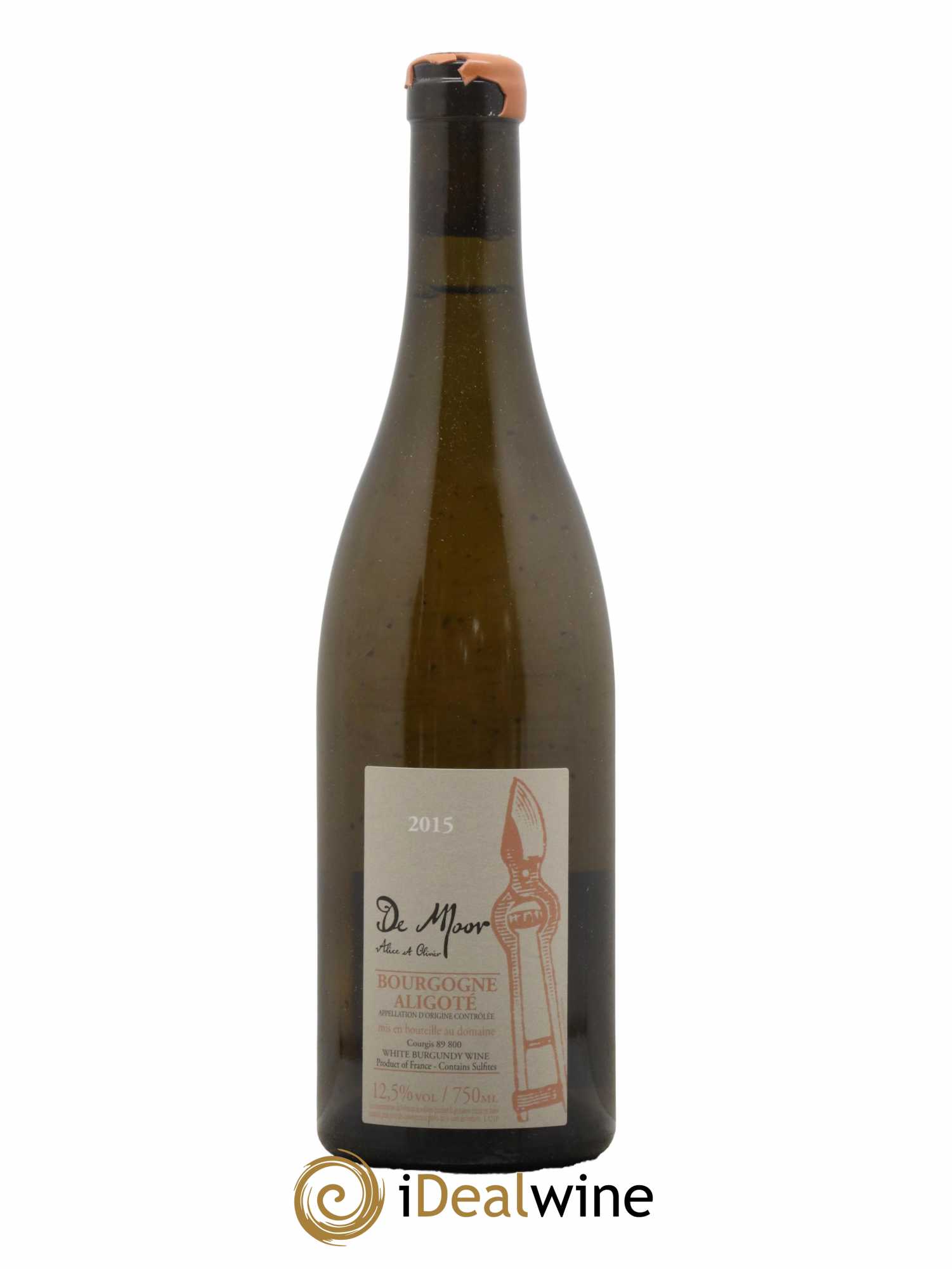 Bourgogne Aligoté Alice et Olivier De Moor 2015 - Lot de 1 bouteille - 0