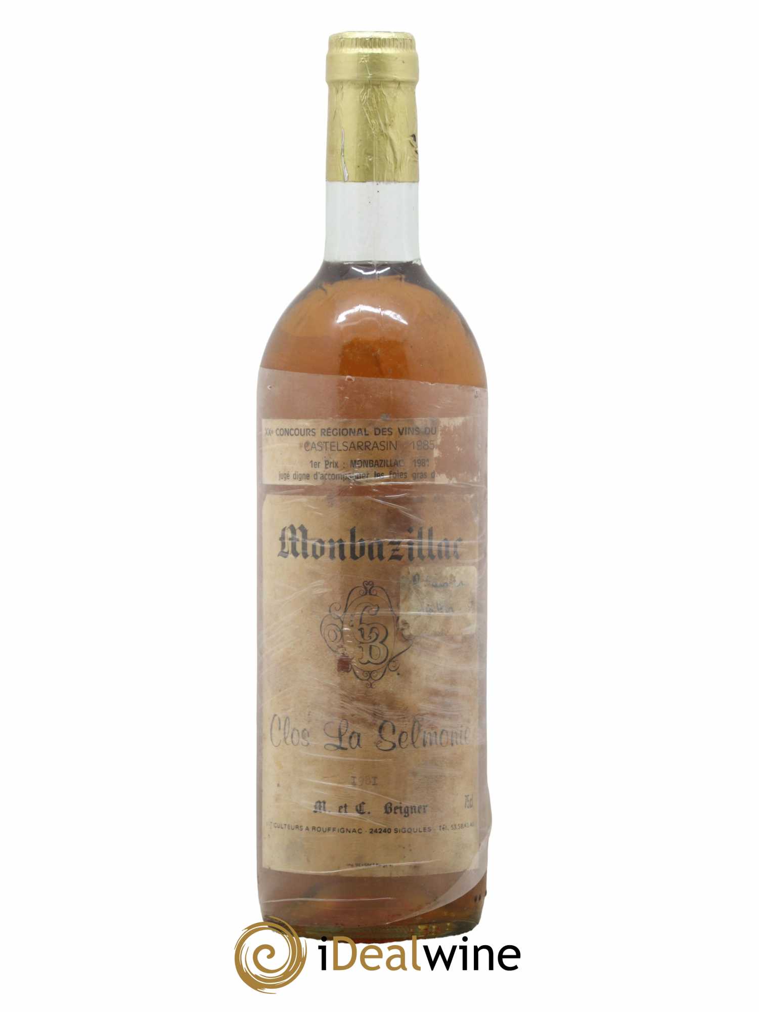 Monbazillac Clos Selmonie Beigner 1981 - Lotto di 1 bottiglia - 0
