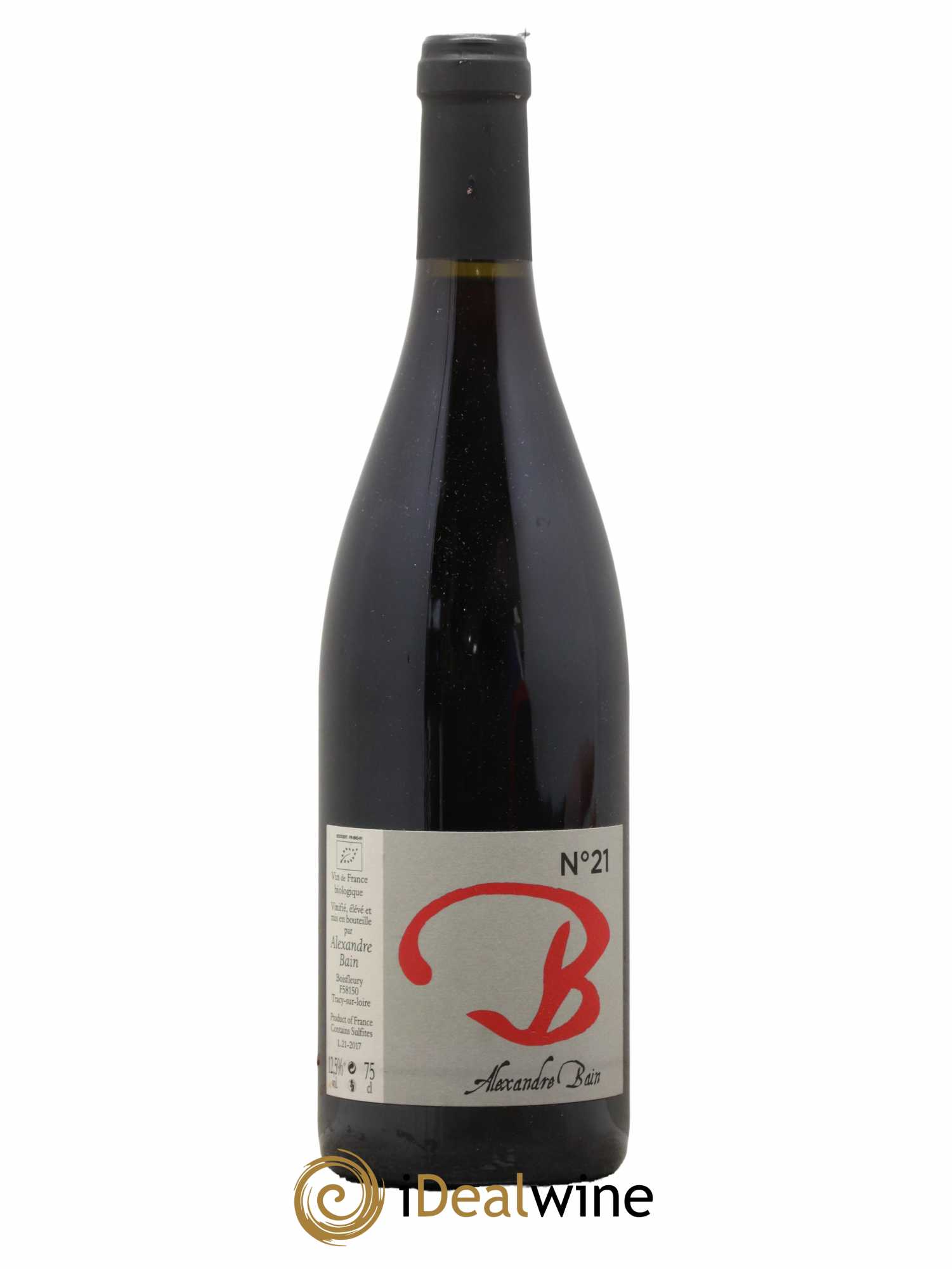 Vin de France N°21 Alexandre Bain 2017 - Lot de 1 bouteille - 0