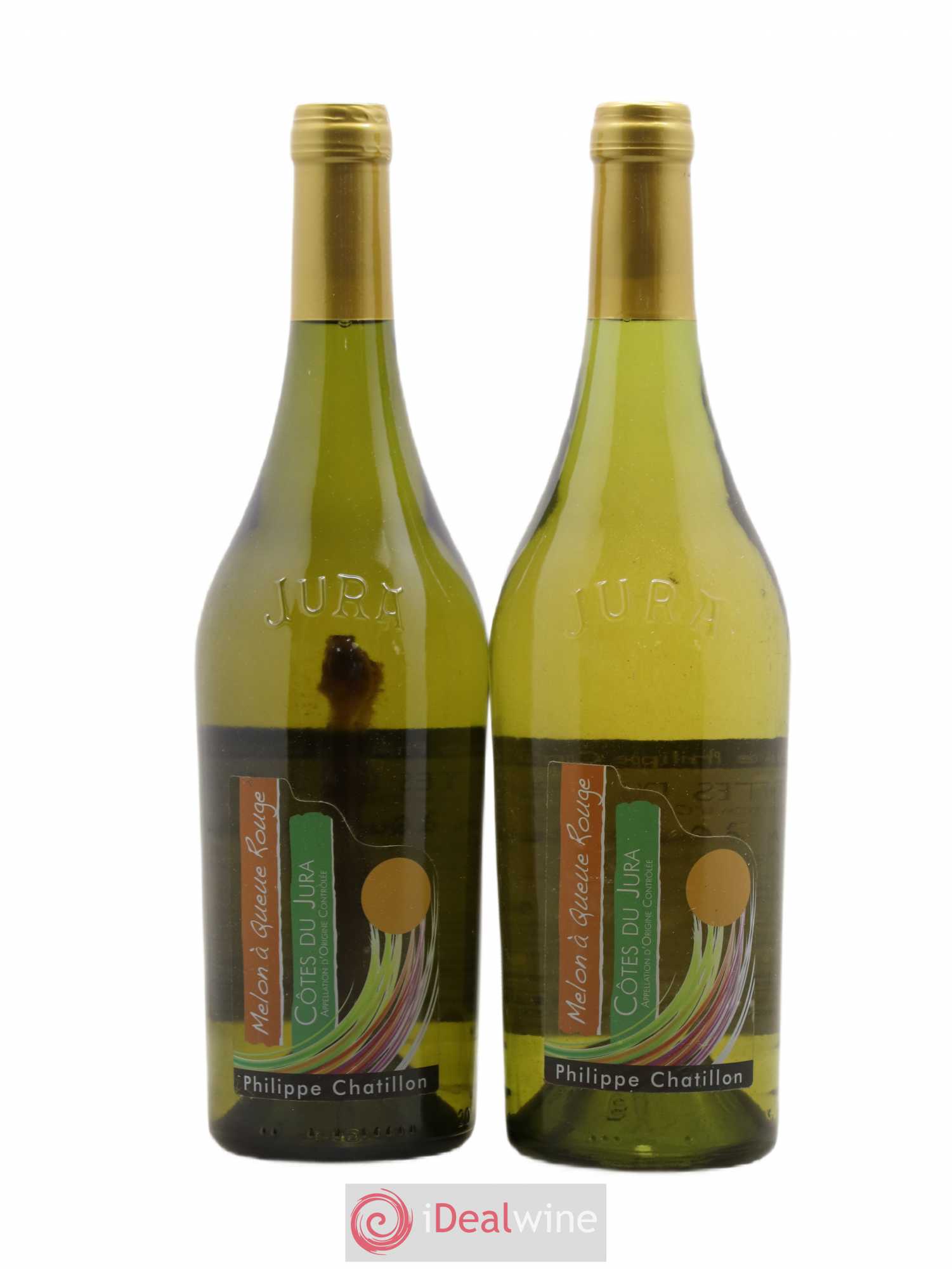 Côtes du Jura Melon à Queue Rouge Philippe Chatillon 2015 - Lot de 2 bouteilles - 0