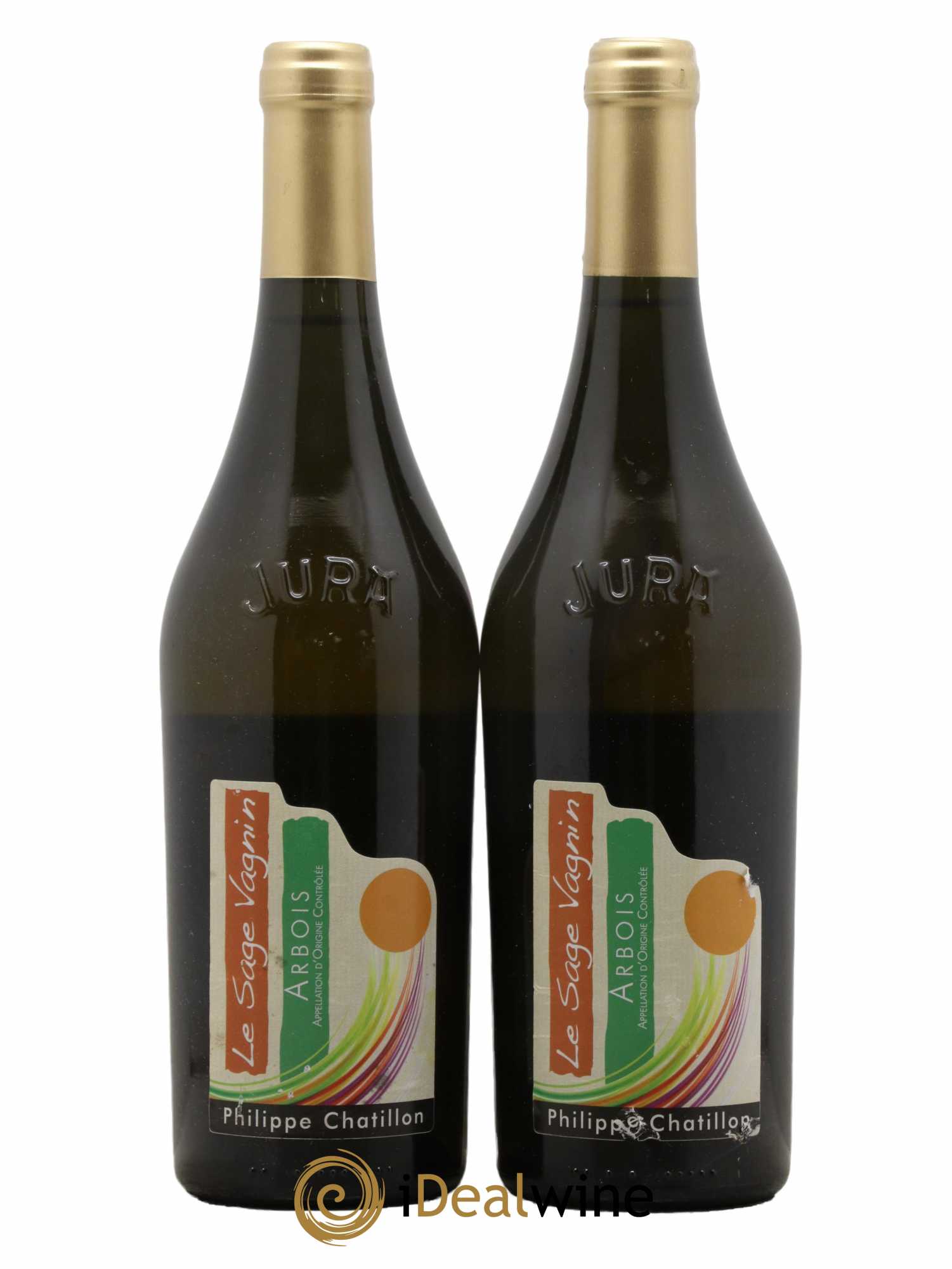 Arbois Le Sage Vagnin Philippe Chatillon 2018 - Lot de 2 bouteilles - 0
